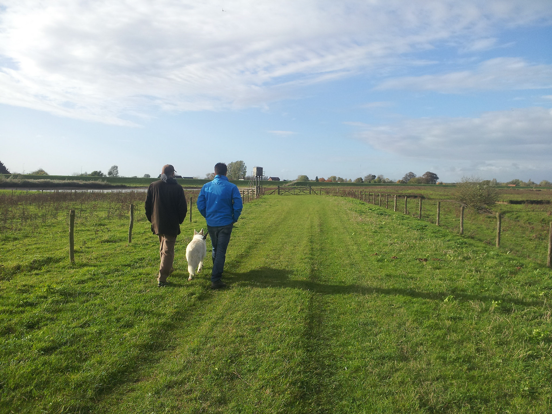 Wandelen langs de Lek
