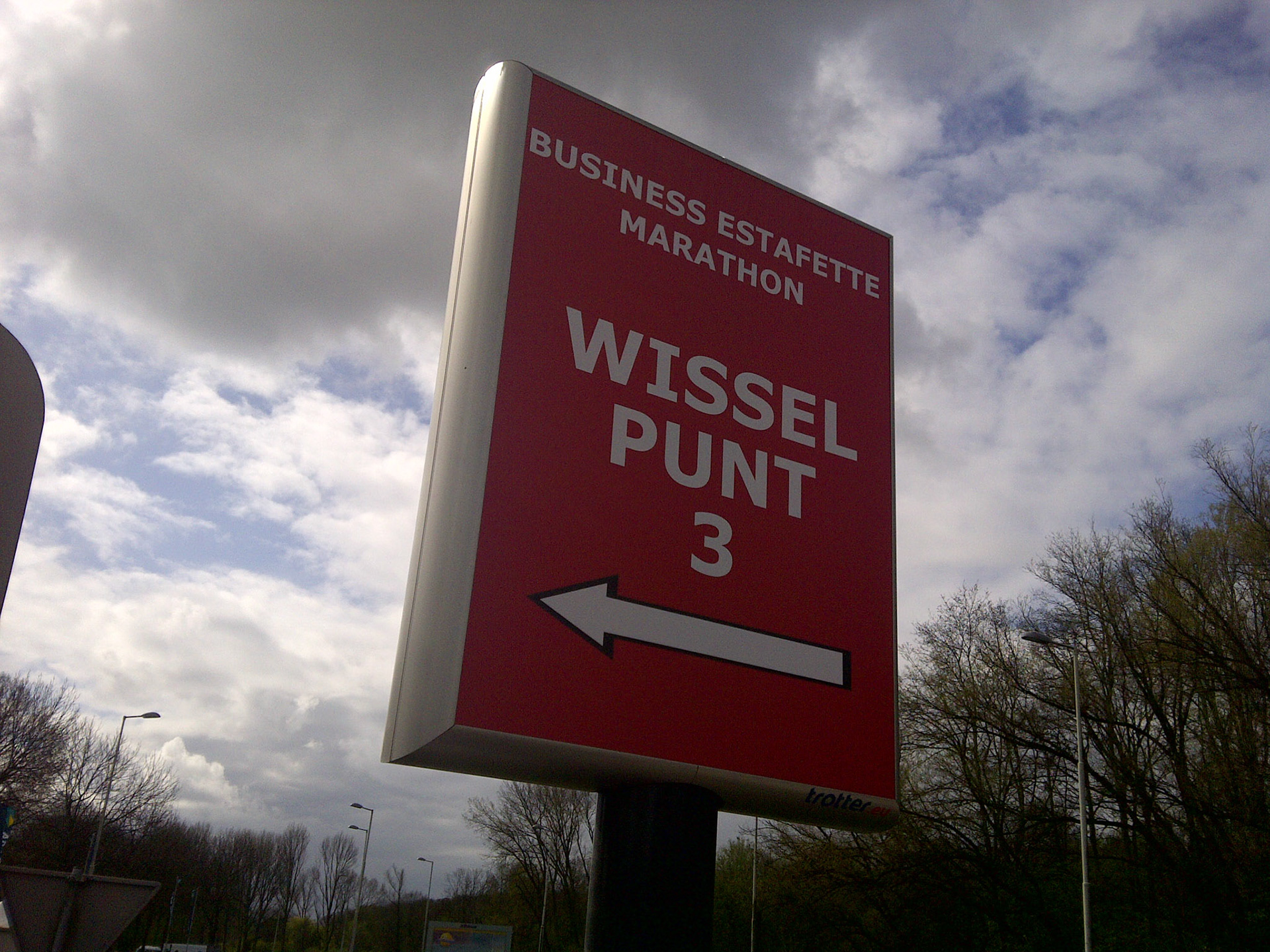 Sta klaar voor het laatste stuk op de Rotterdam Marathon estafette