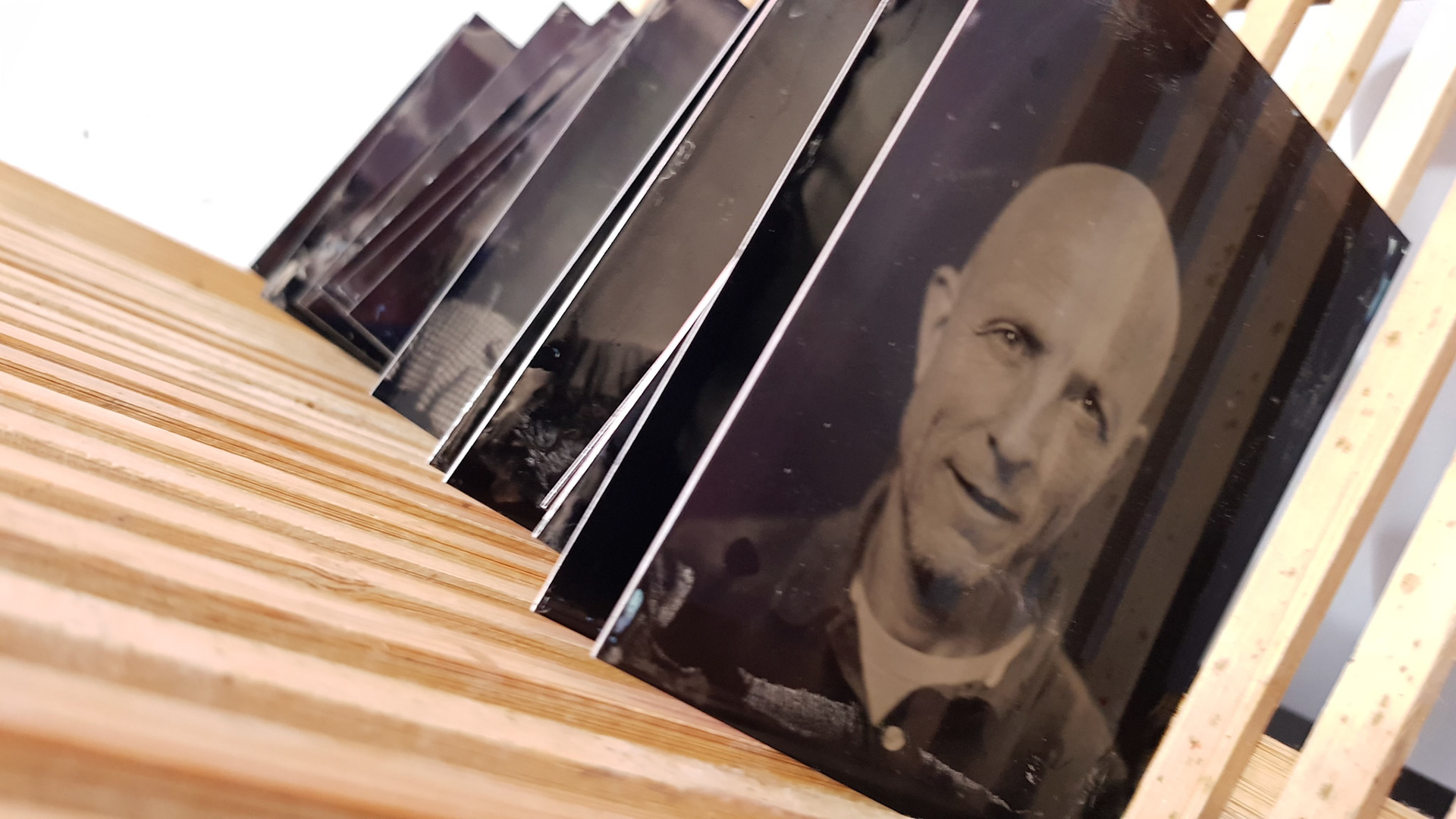 Collodion result: tin types