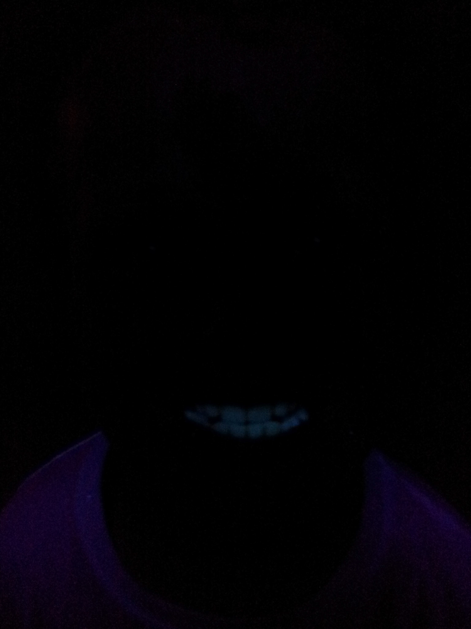 Mathijn is blij in het donker