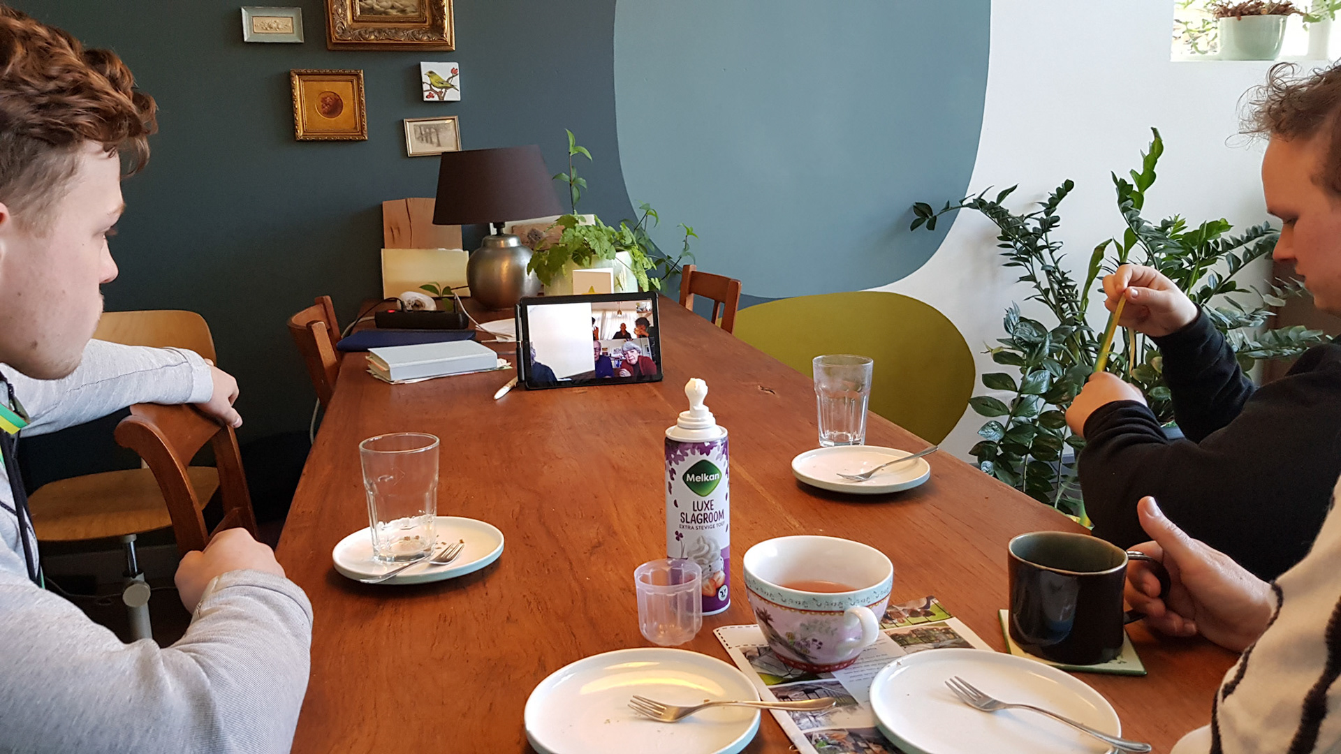 Virtueel verjaardagsfeestje