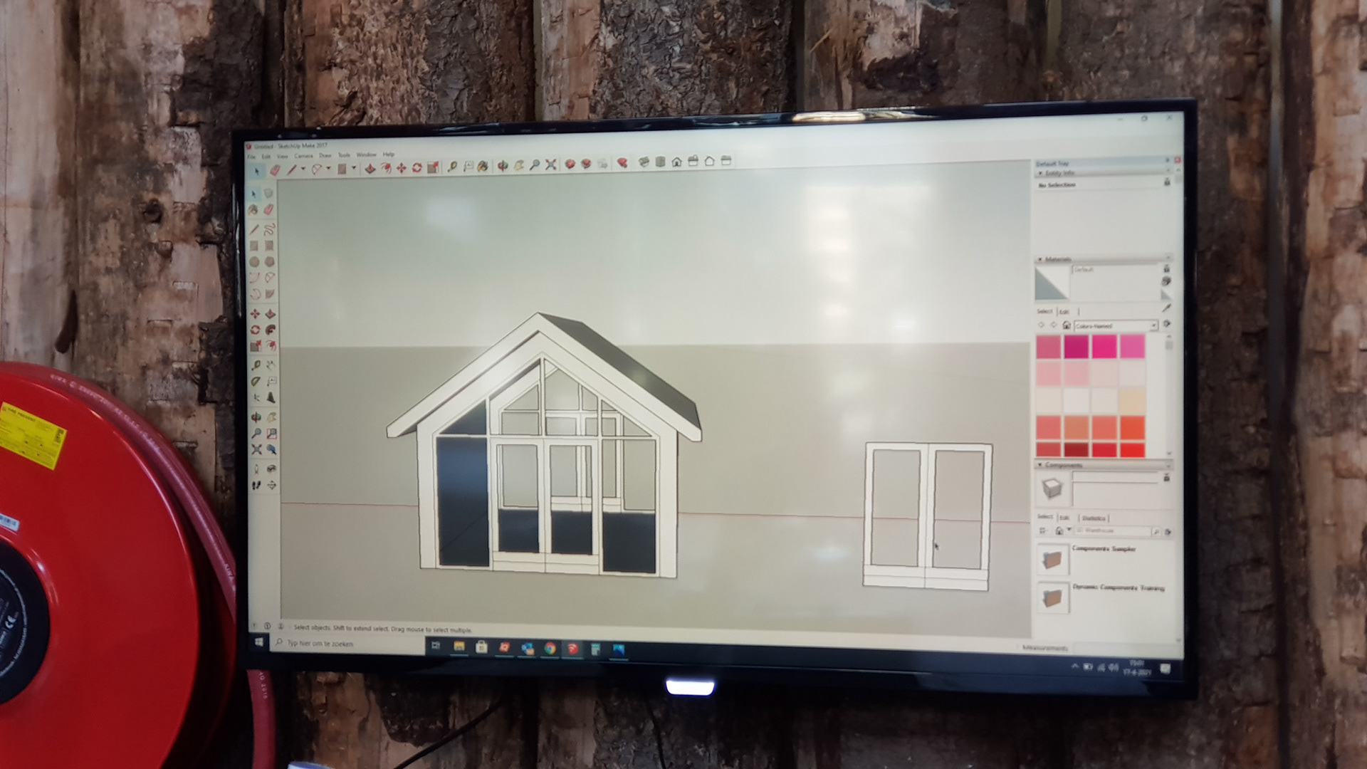 Onplaatsbare tuinkamer