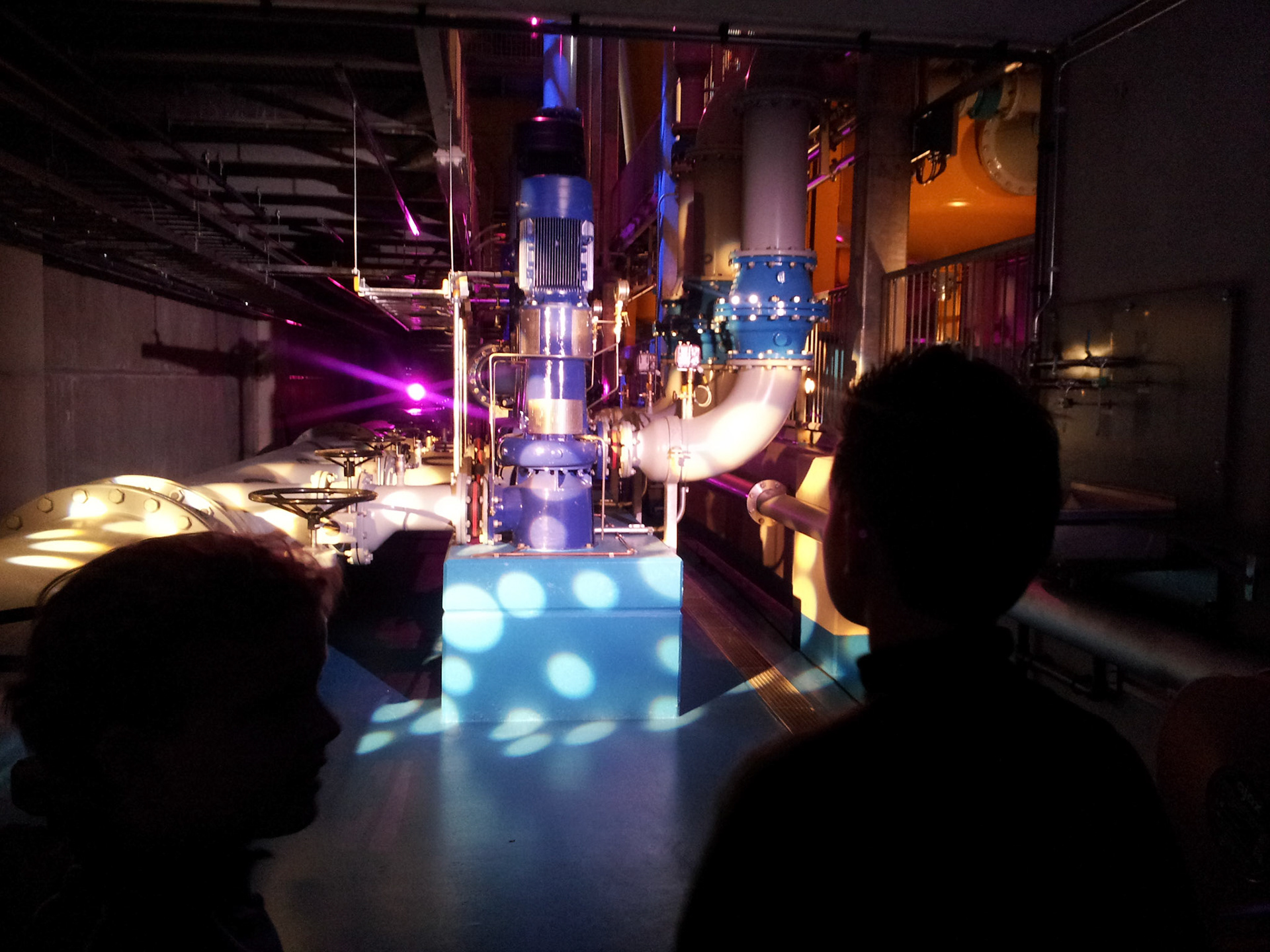 Wonderlijke techniek van Vitens in de Kolff productielokatie