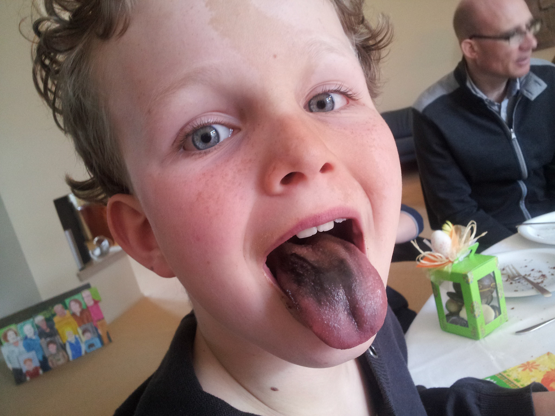 Nee hoor er zit geen kleurstof in...