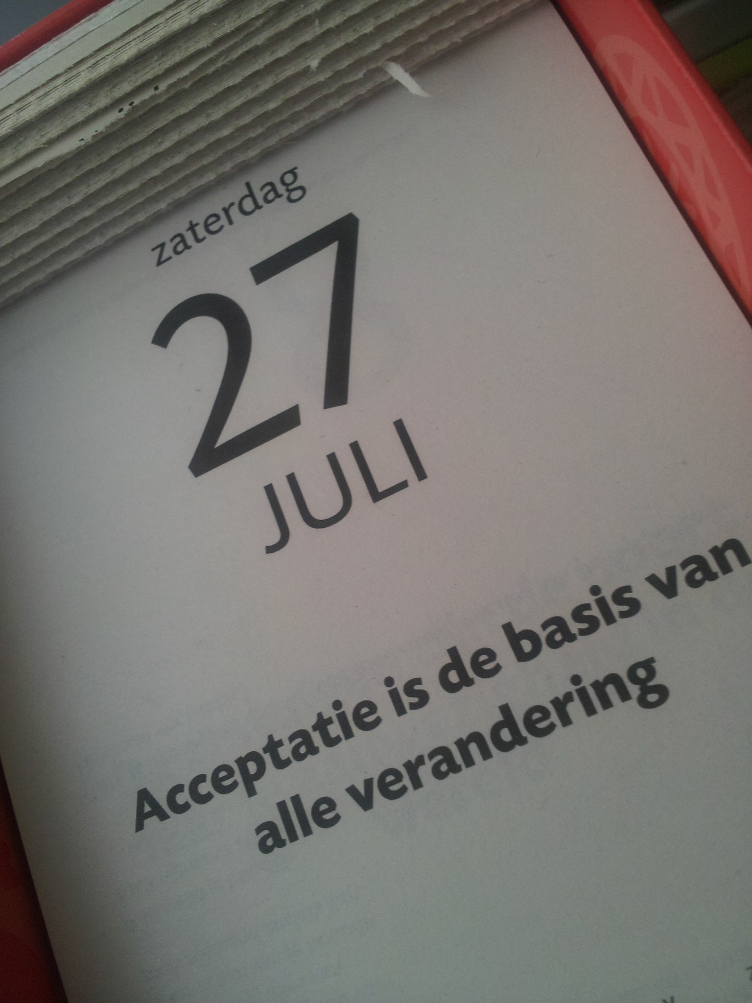 Deze houdt het al meer dan een maand vol