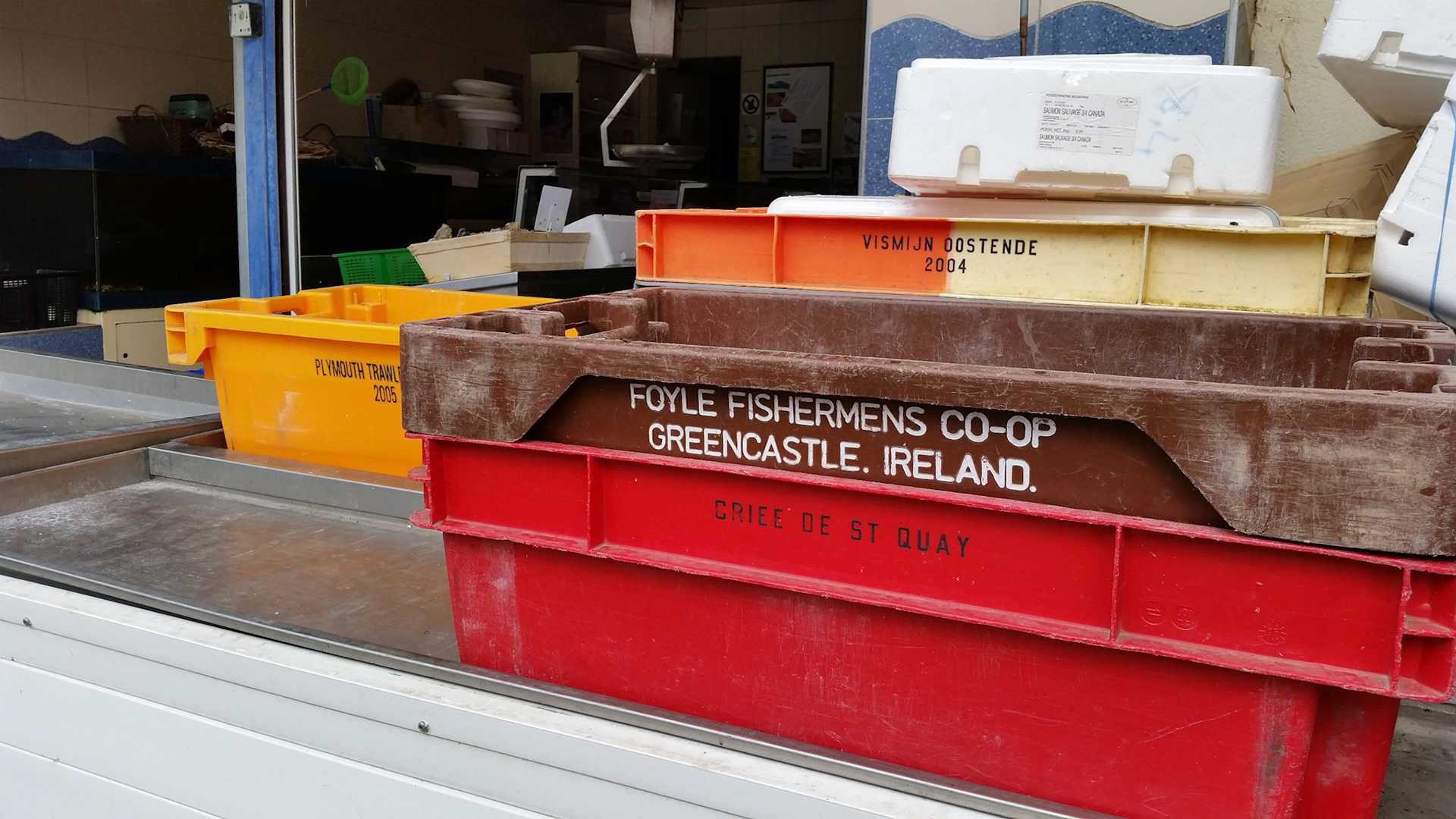 Vis in Frankrijk komt van ver