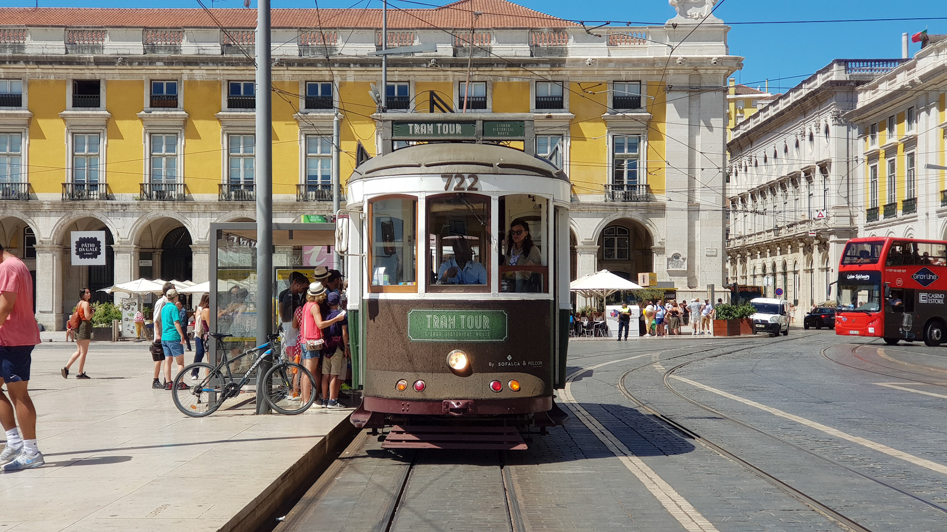Trams are for tourists