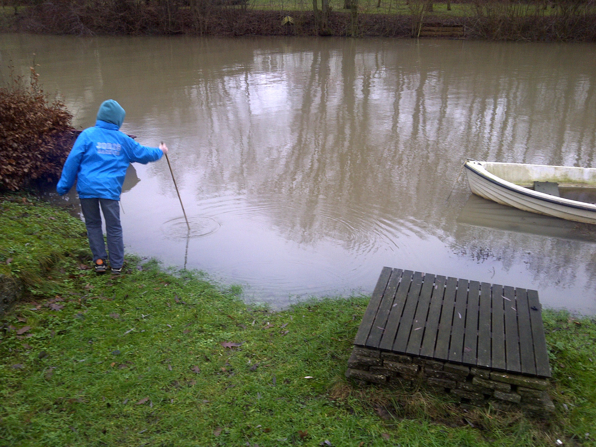 Ai, wat last van hoog water vandaag