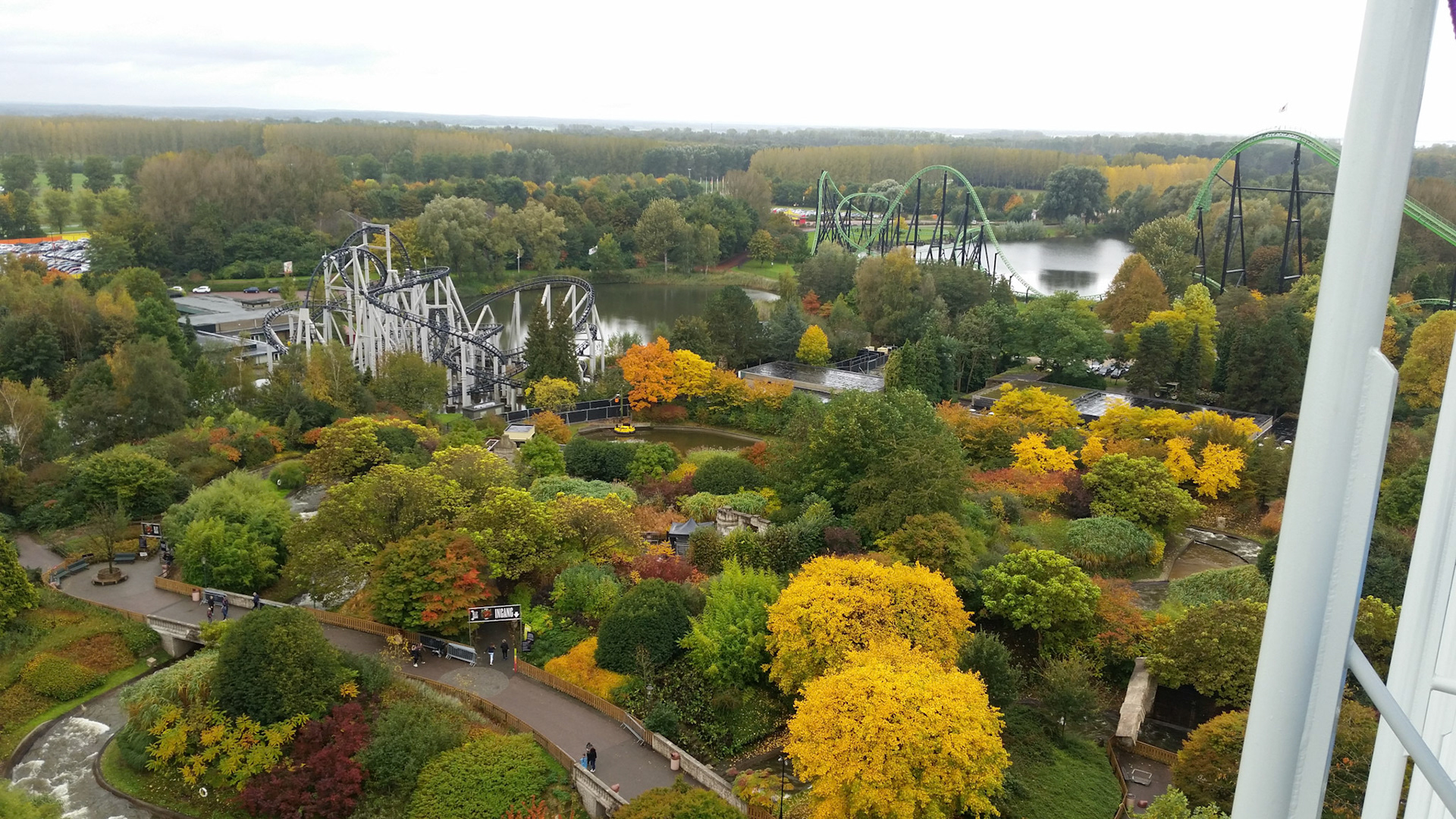 Herfst in Walibi