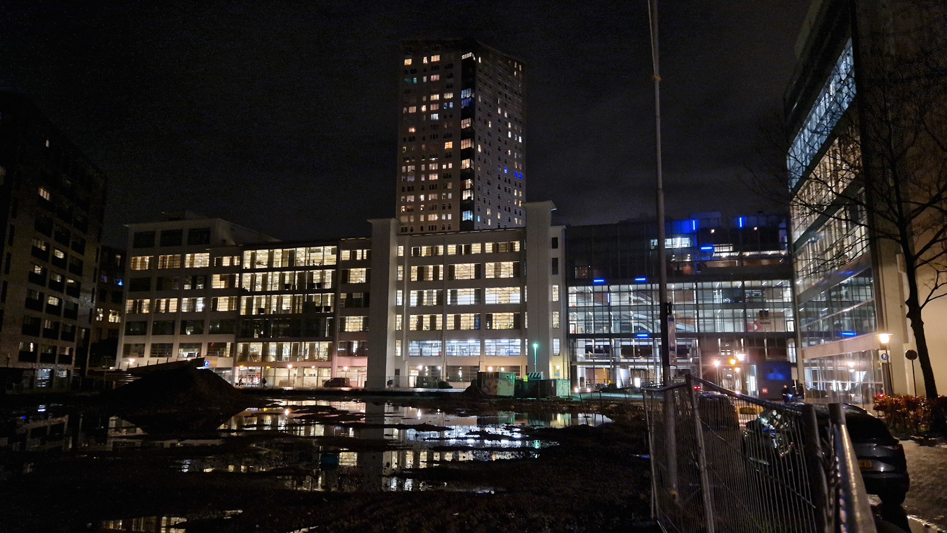 Residential city center