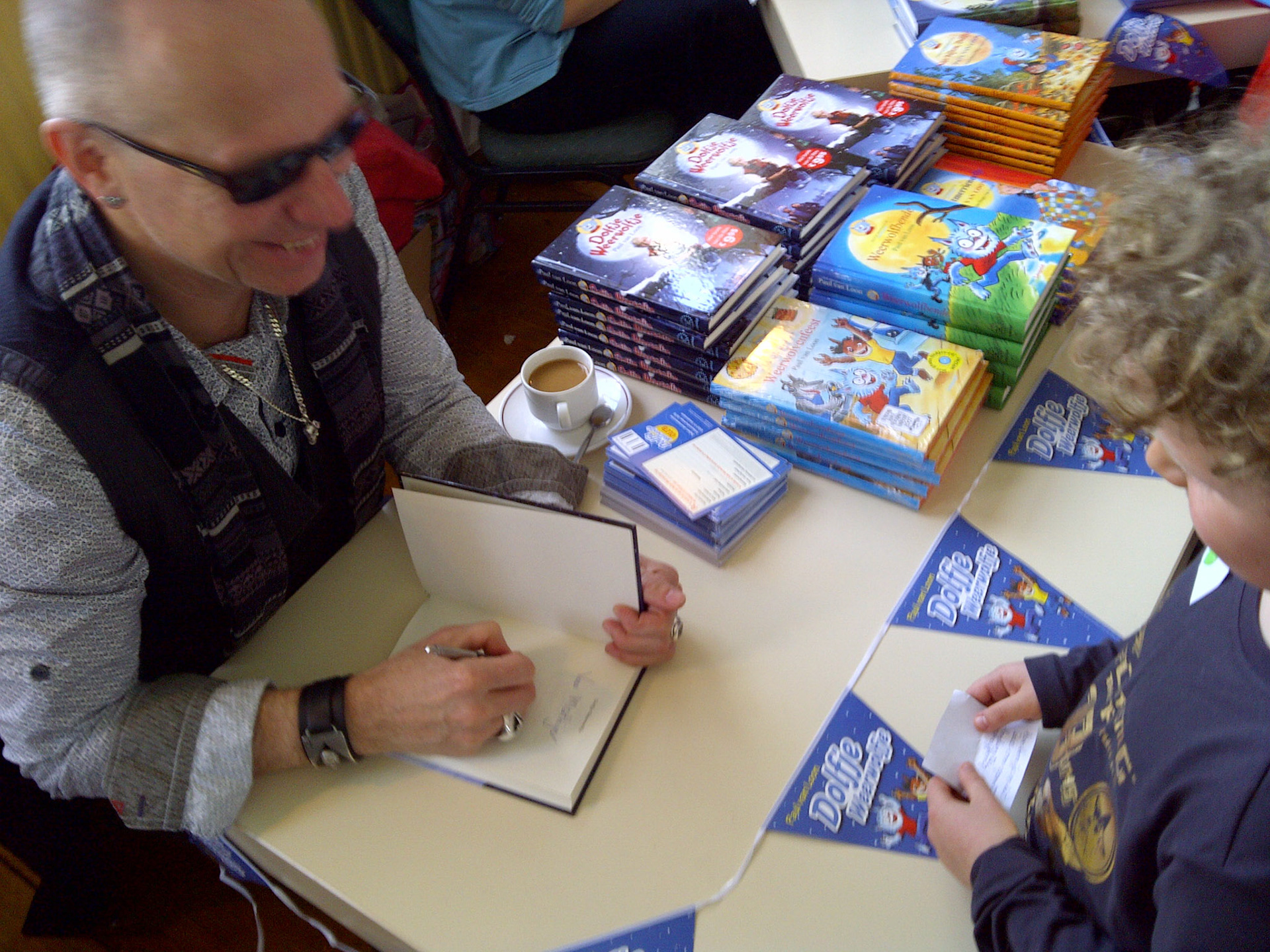 Mathijn ontmoet Paul van Loon bij Lingefilm