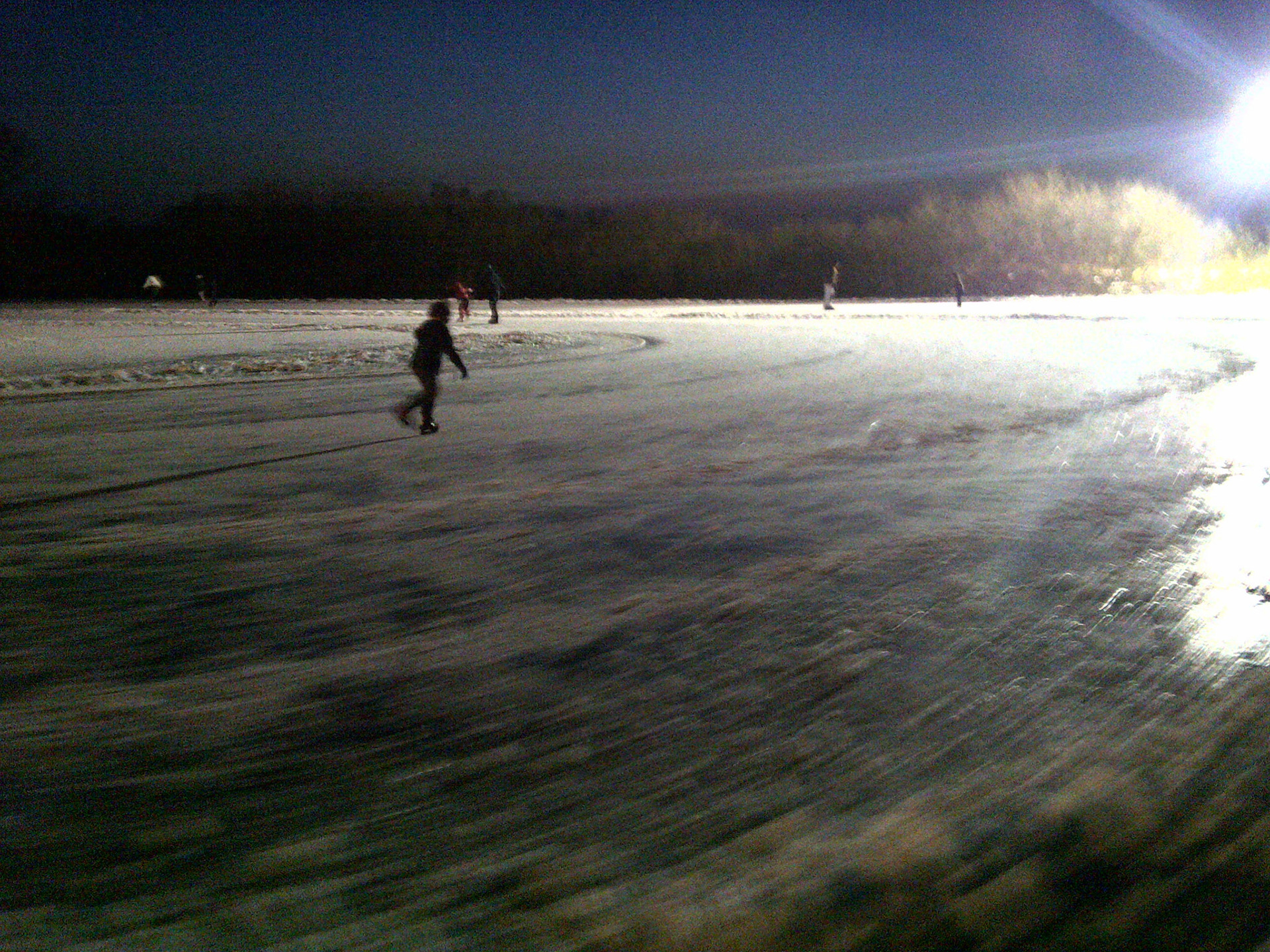Snelle Mathijn op de schaats in Meteren