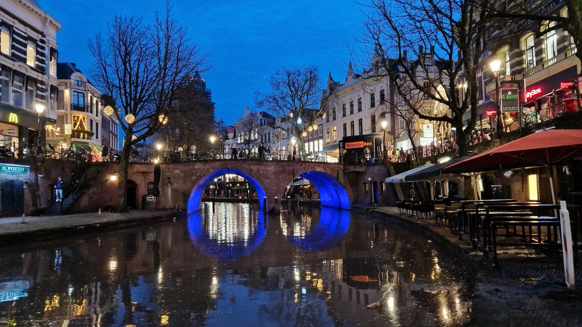 An evening in Utrecht