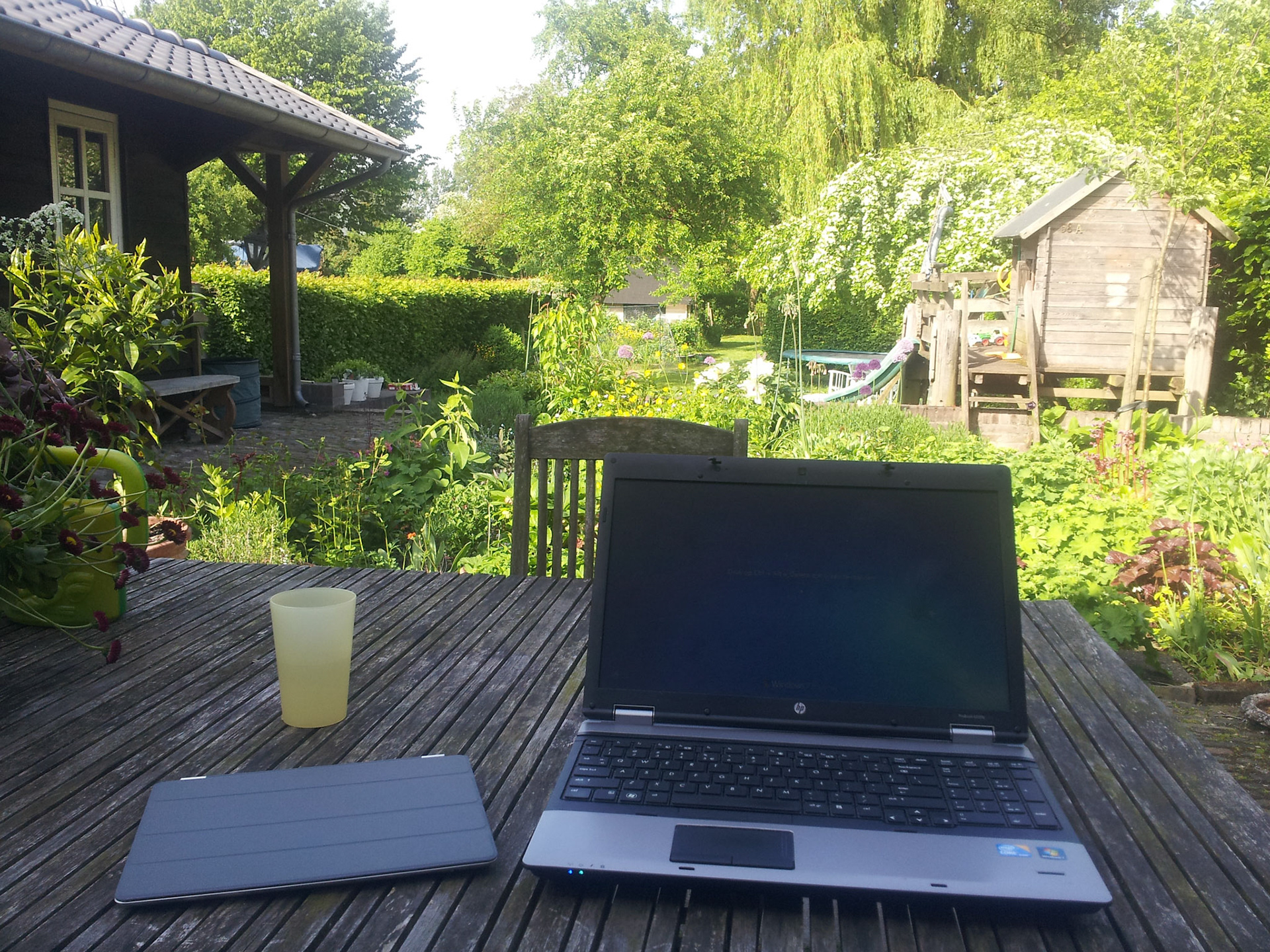 Fijne werkplek vandaag #HNW