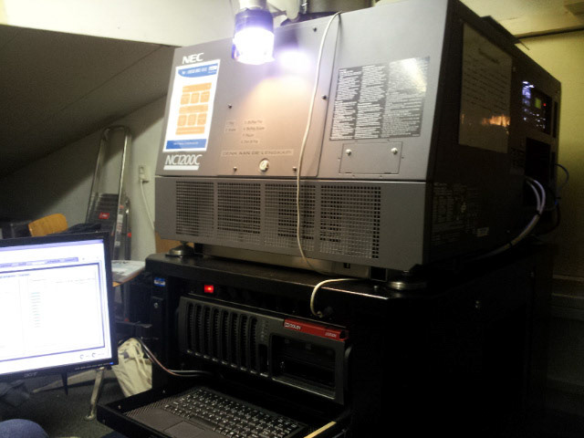 Mijn eerste les voor operateur bij Lingefilm