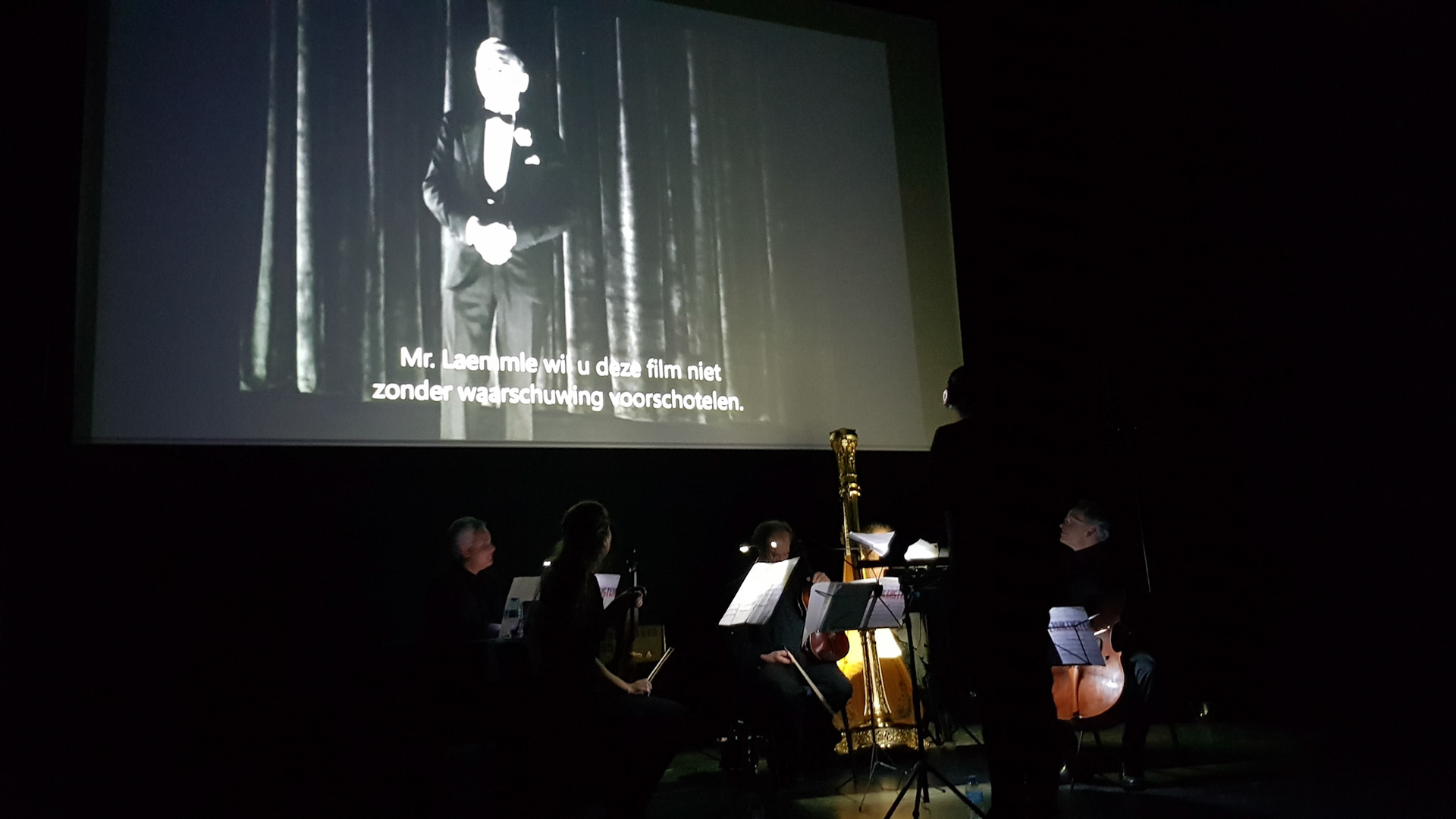 Frankenstein met live muziek