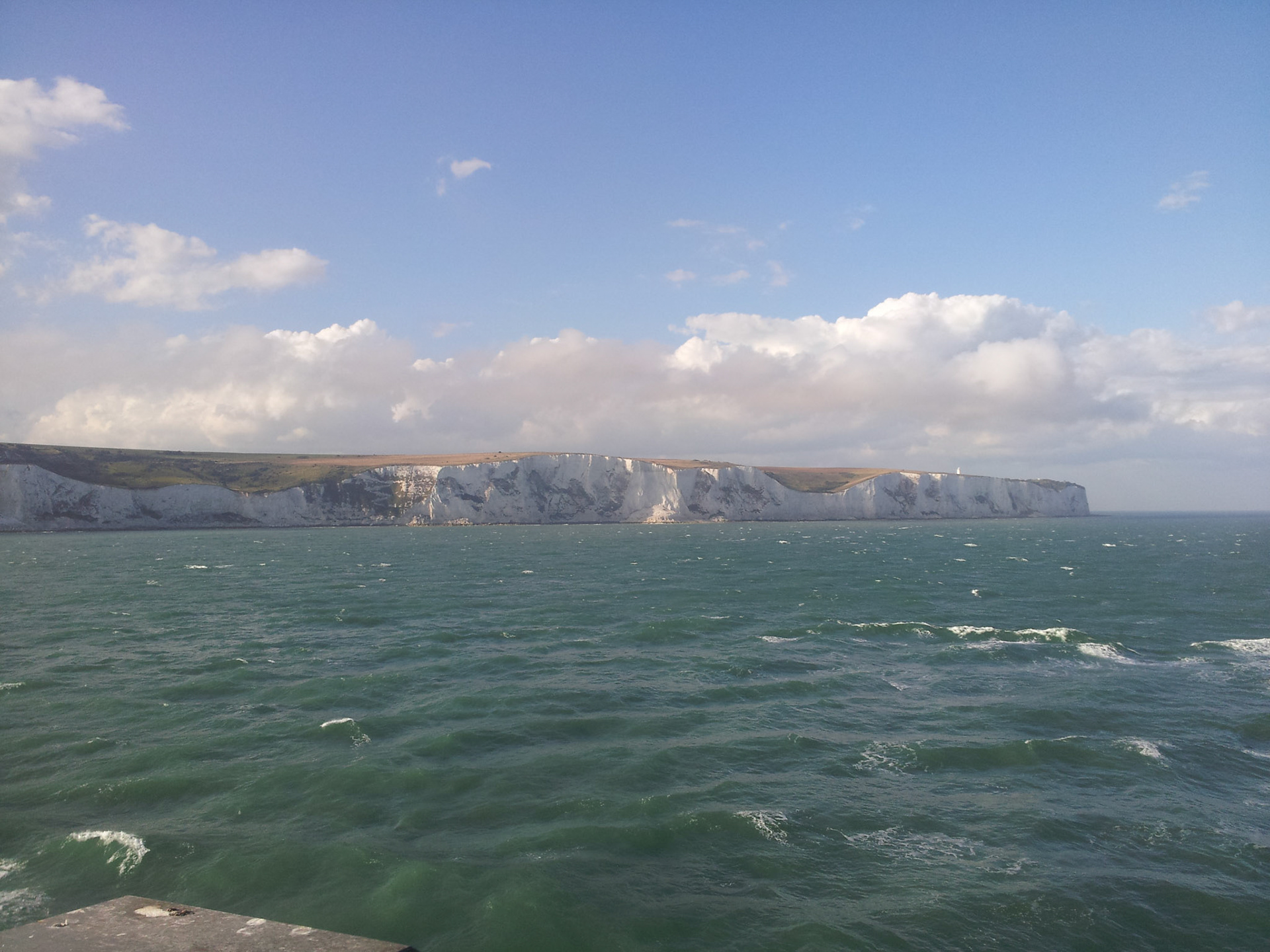 Vervroegd vertrek uit Dover