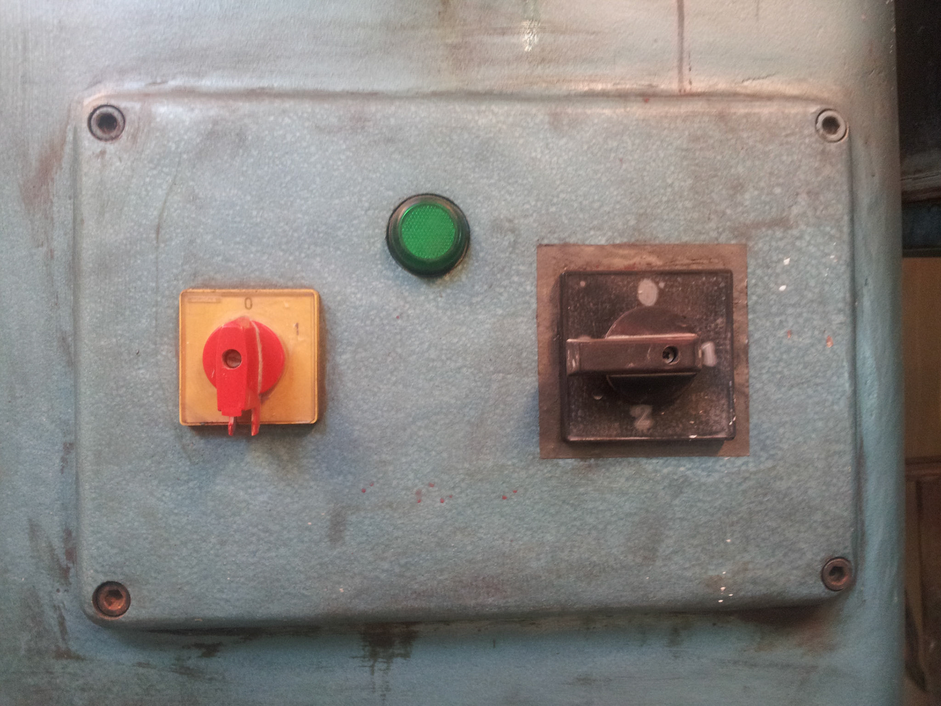 Old machine controls part 2