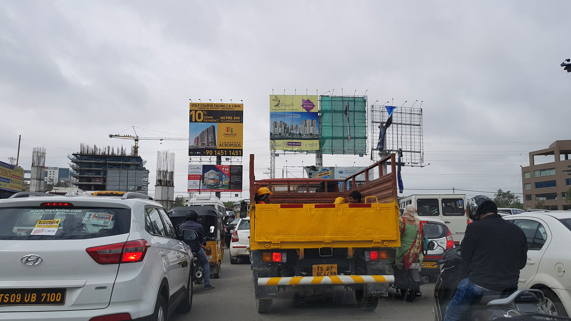 Daily commute Hyderabd
