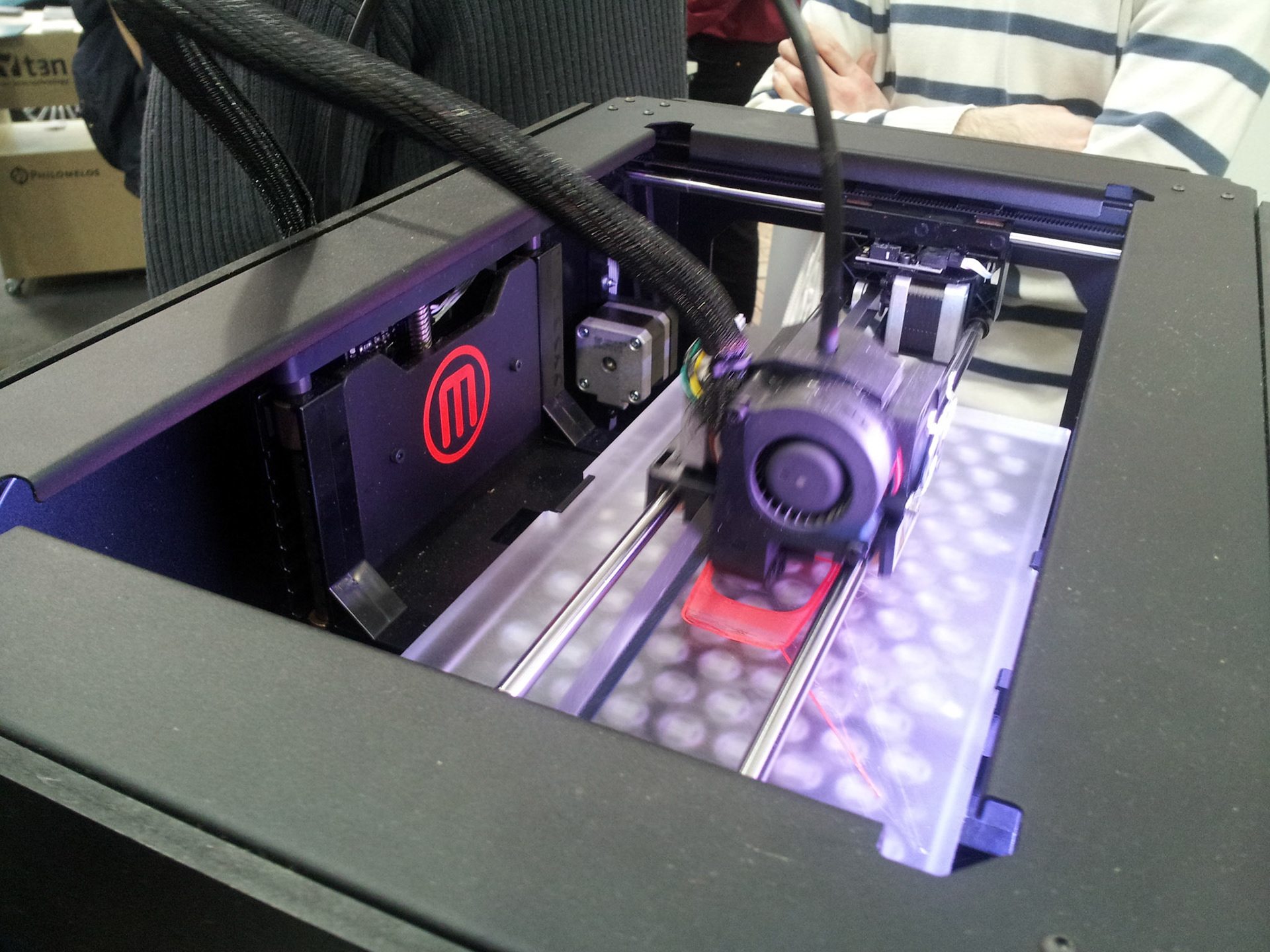 3D printer eindelijk gevonden op de Cebit