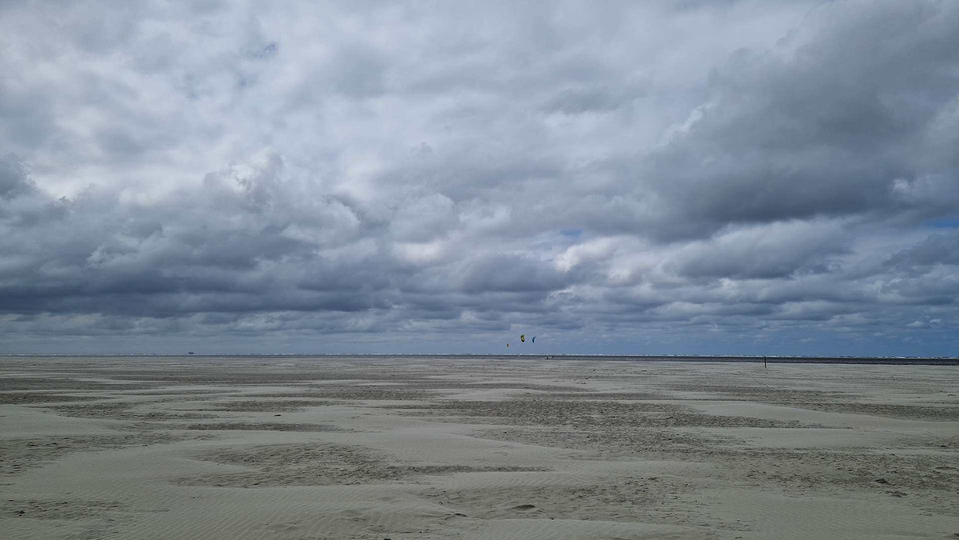 Kite surfers