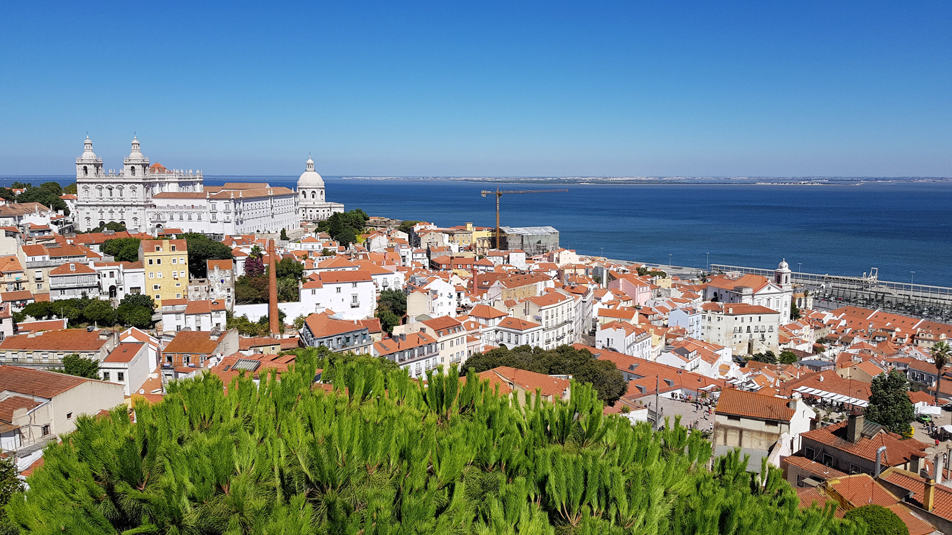 Prima uitzicht vanuit appartement