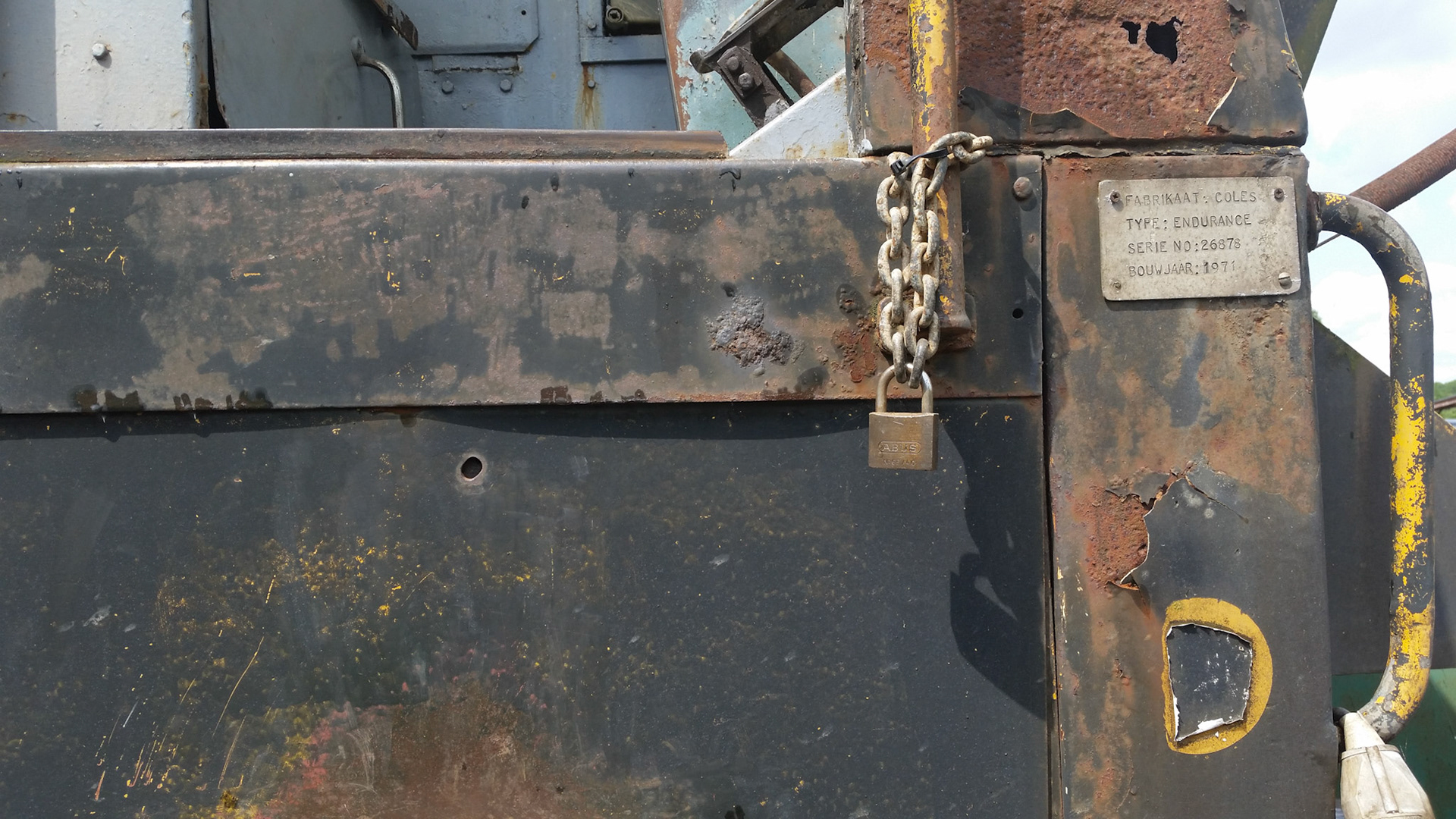 Boten hijskraan Deil