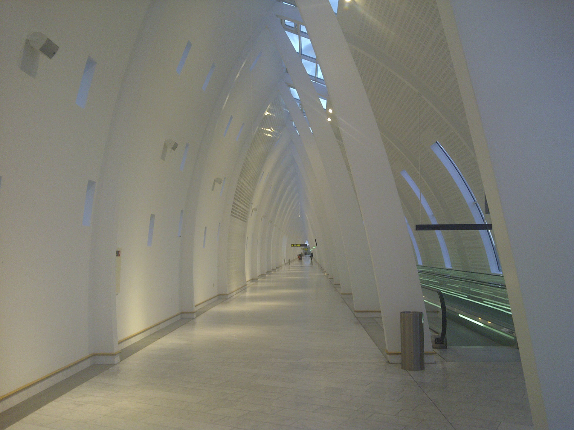 Remarkably fresh new part of the Copenhagen airport