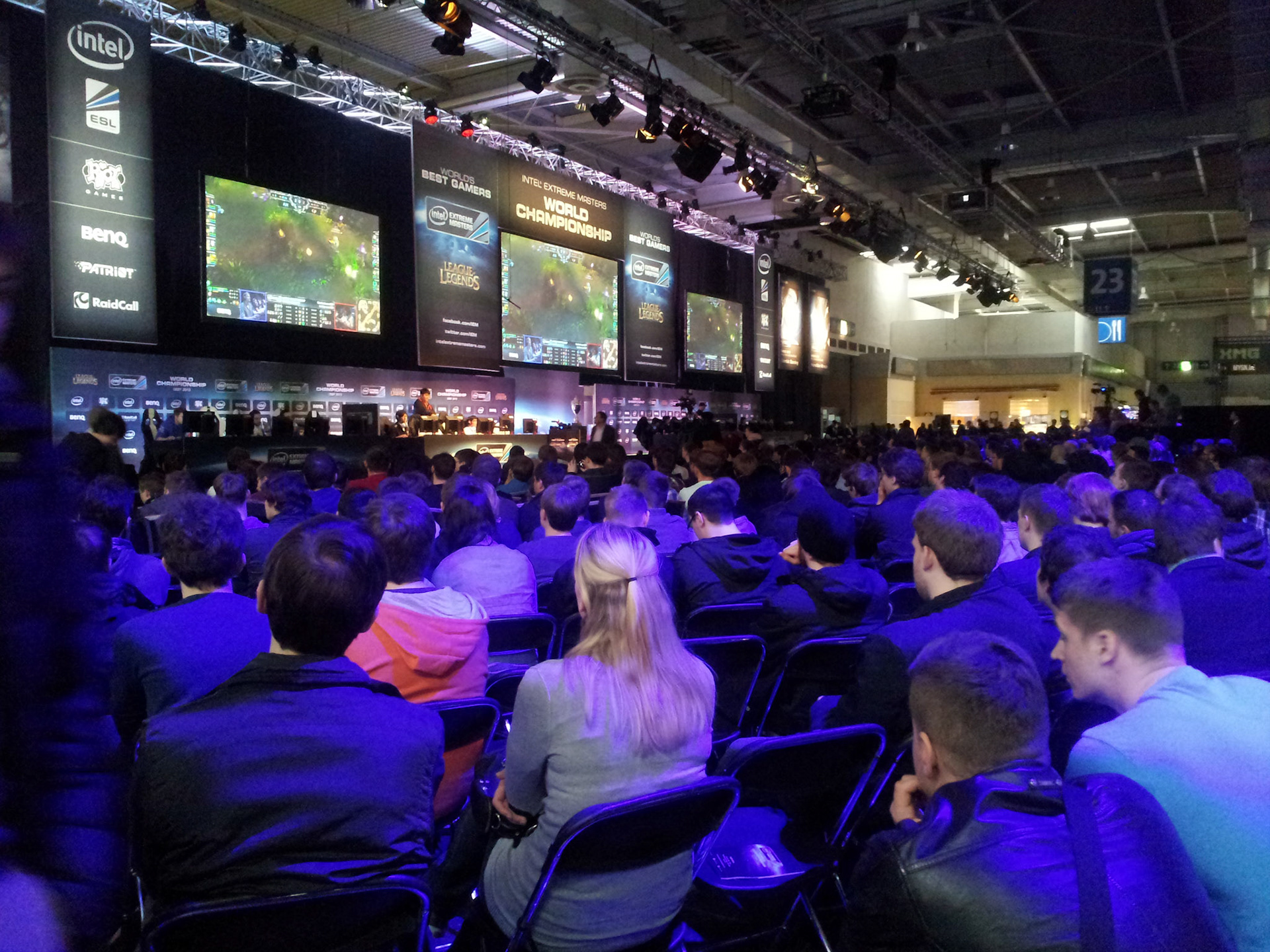 World championship League Legends at Cebit