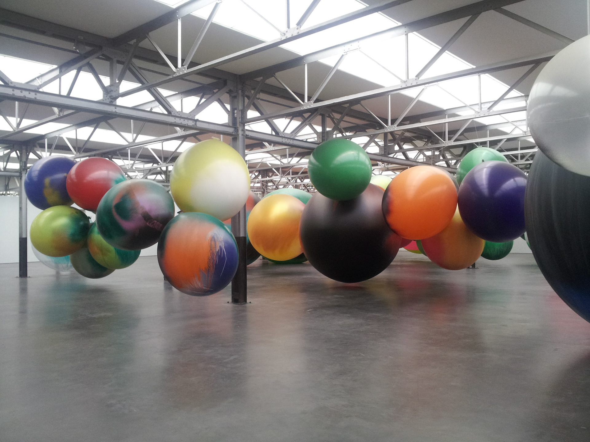 Wonderlijke ballonnen in De Pont