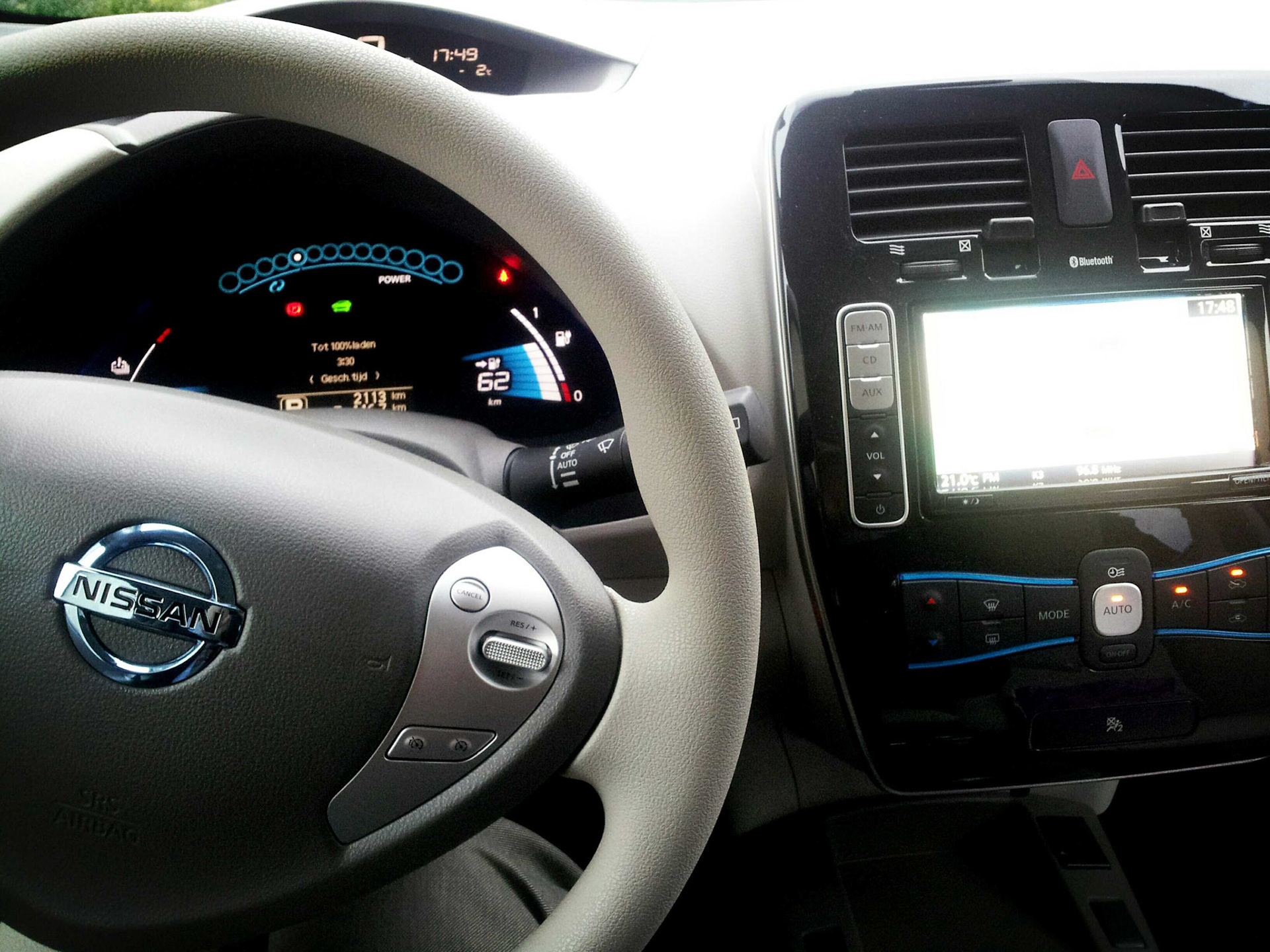 Enkele dagen een elektrische auto op proef