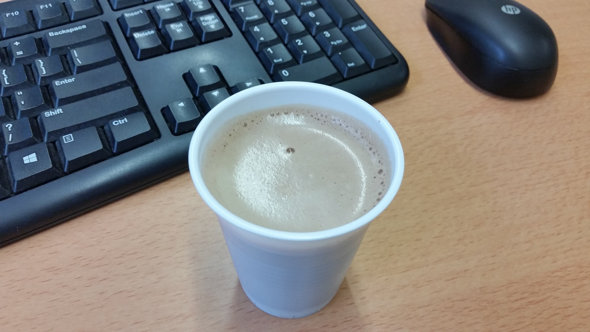 Zo koud, ik neem maar een warme choco