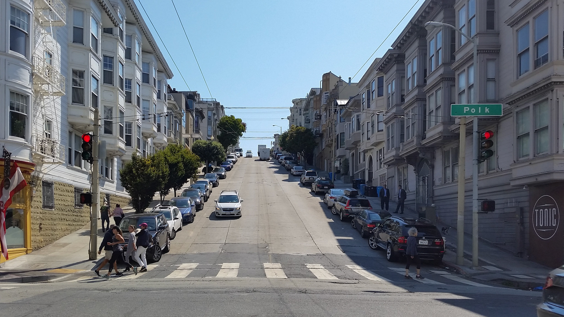 Just a short walk that way