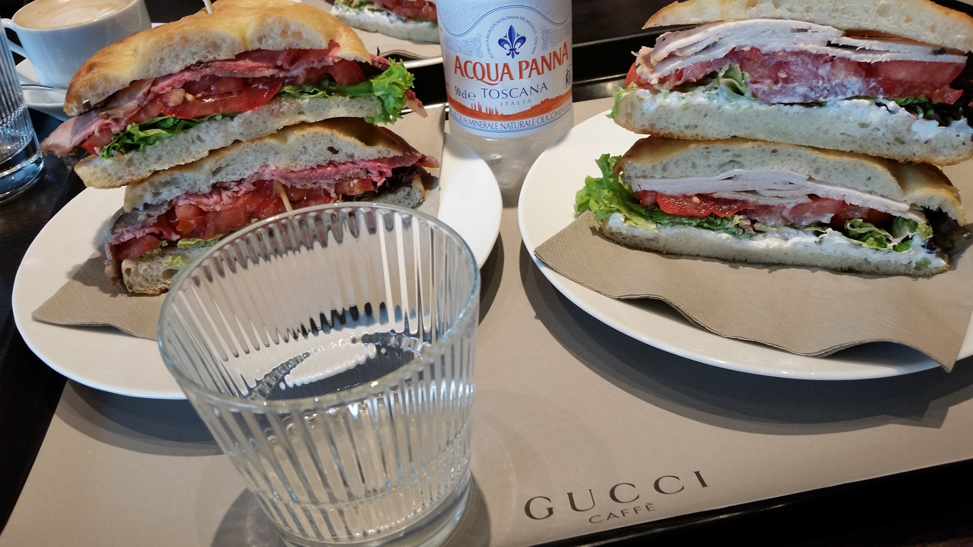 Lunch at Gucci Firenze