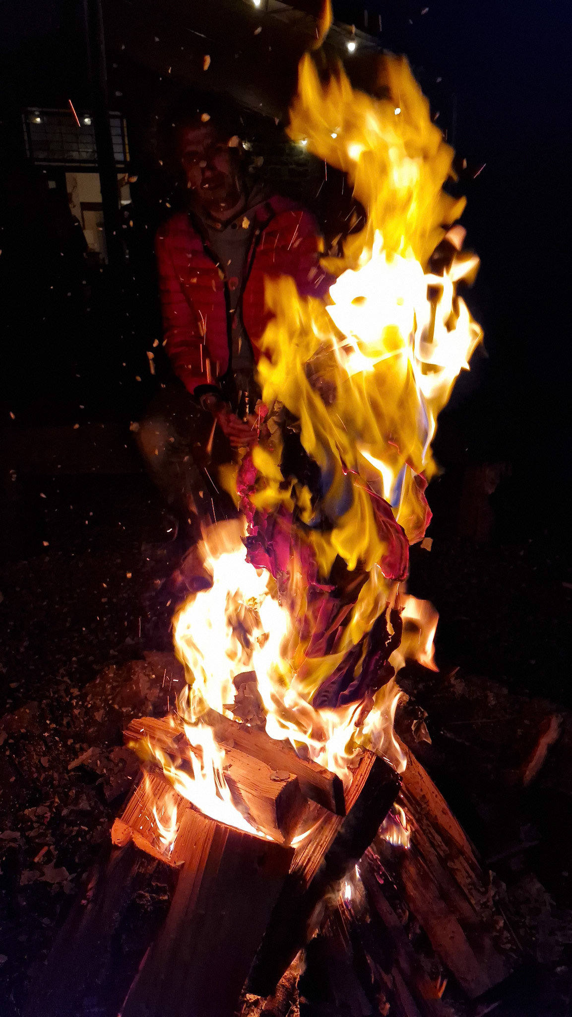 Colleague campfire