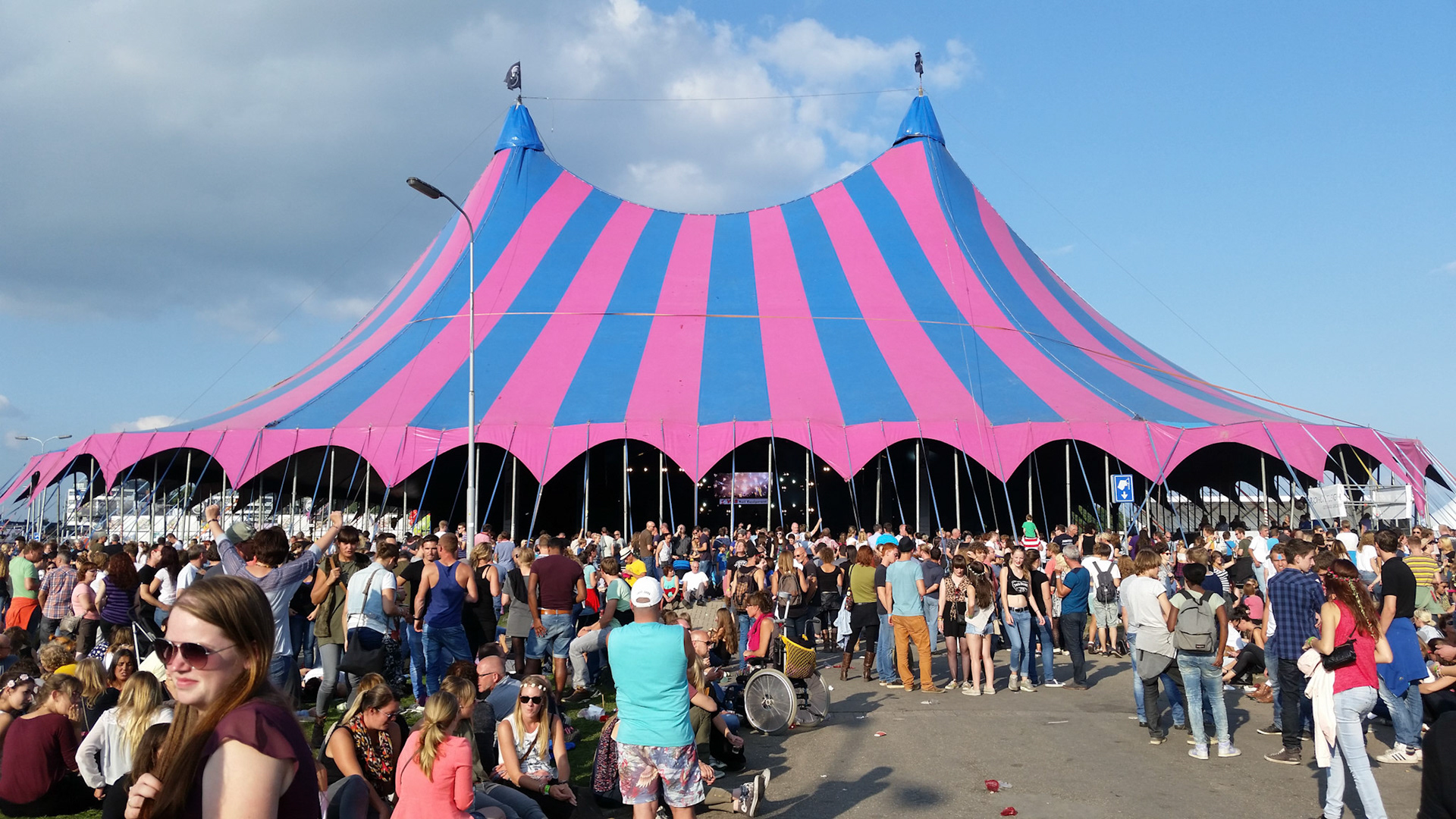 Appelpop grote tent
