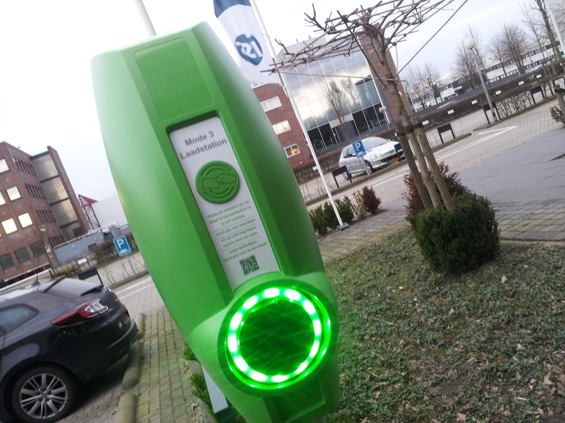 Het elektrisch rijden gaat beginnen bij ISS