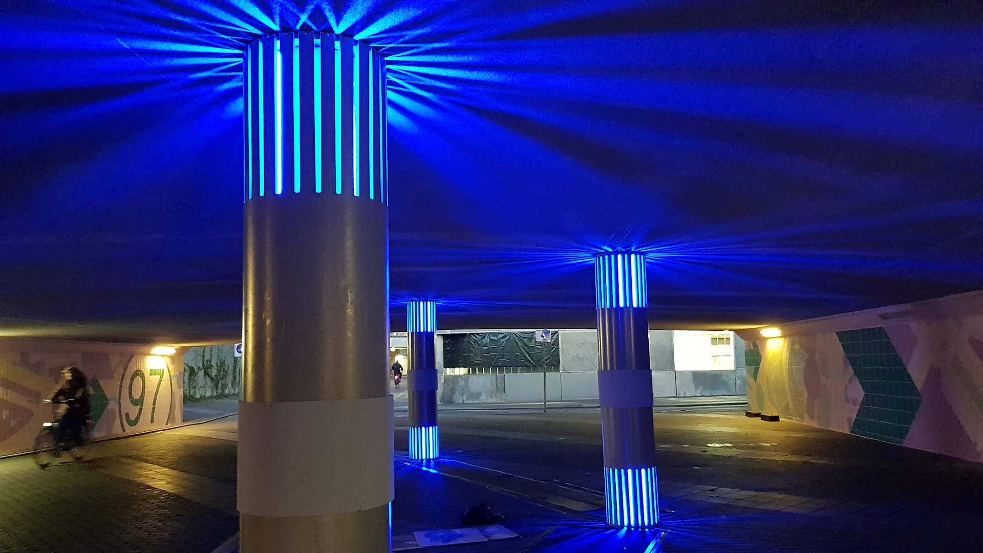 Glow in opbouw
