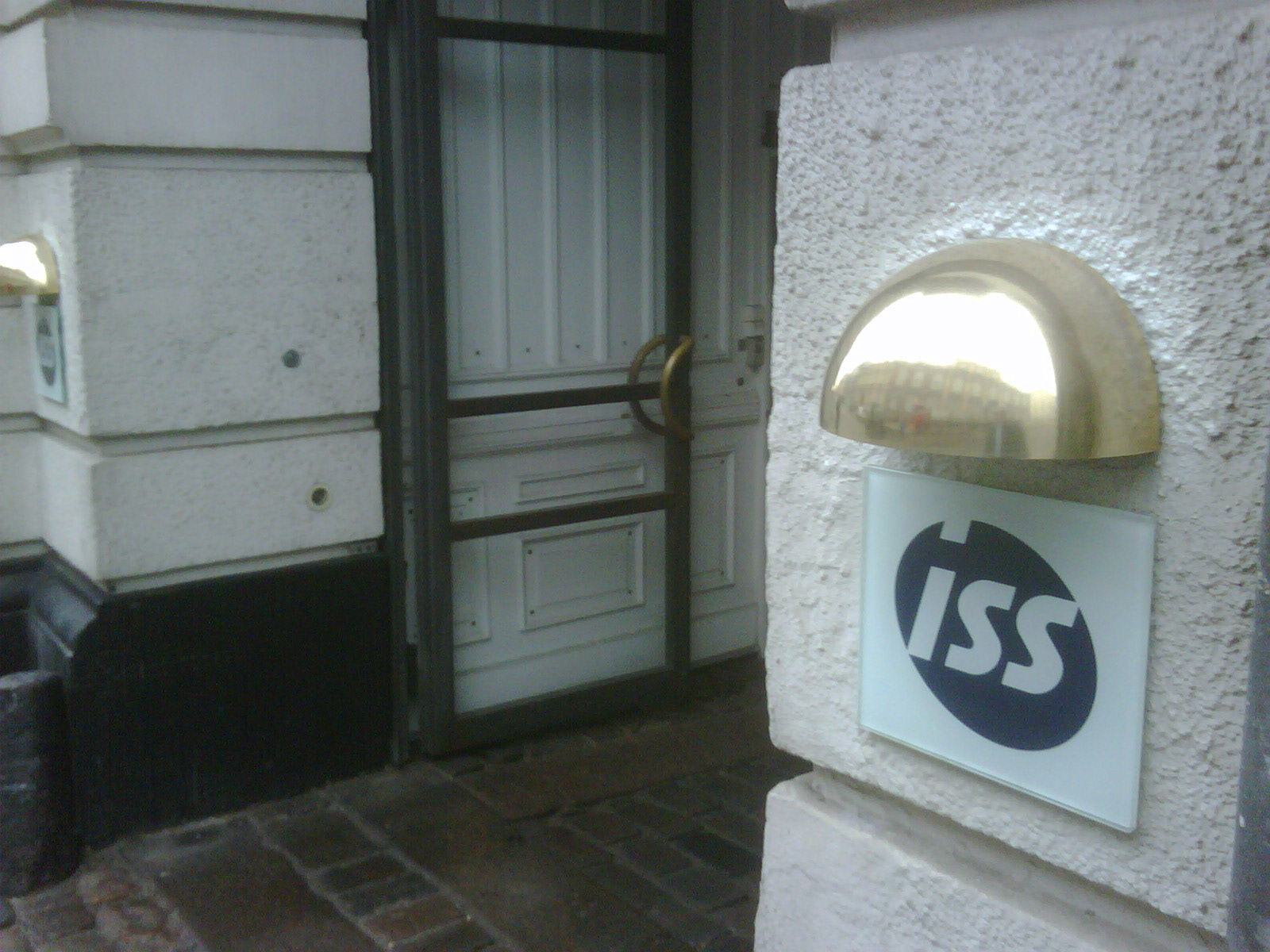 ISS HQ, don't blink or you'll miss it