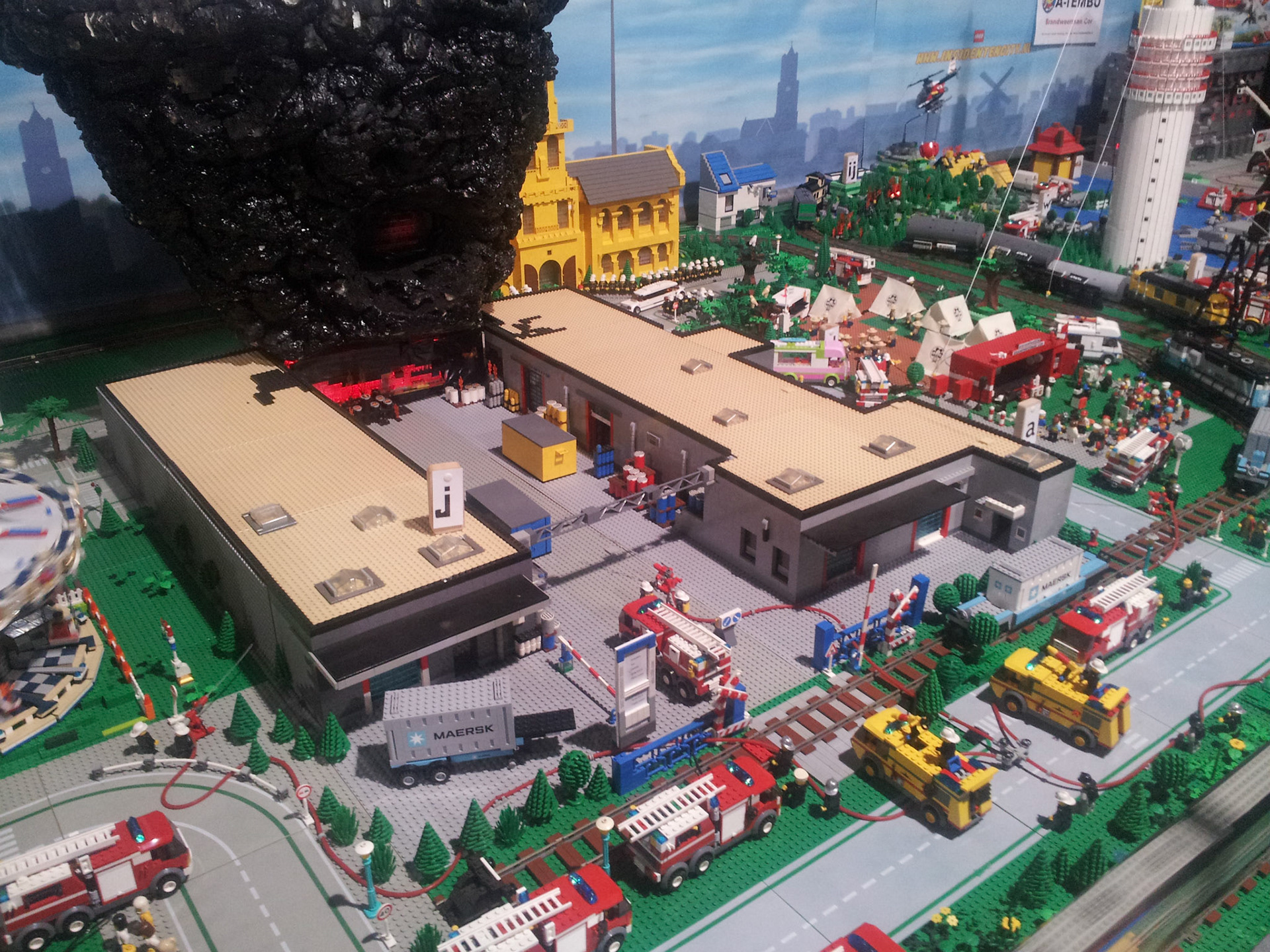 Chemiepack ramp van lego