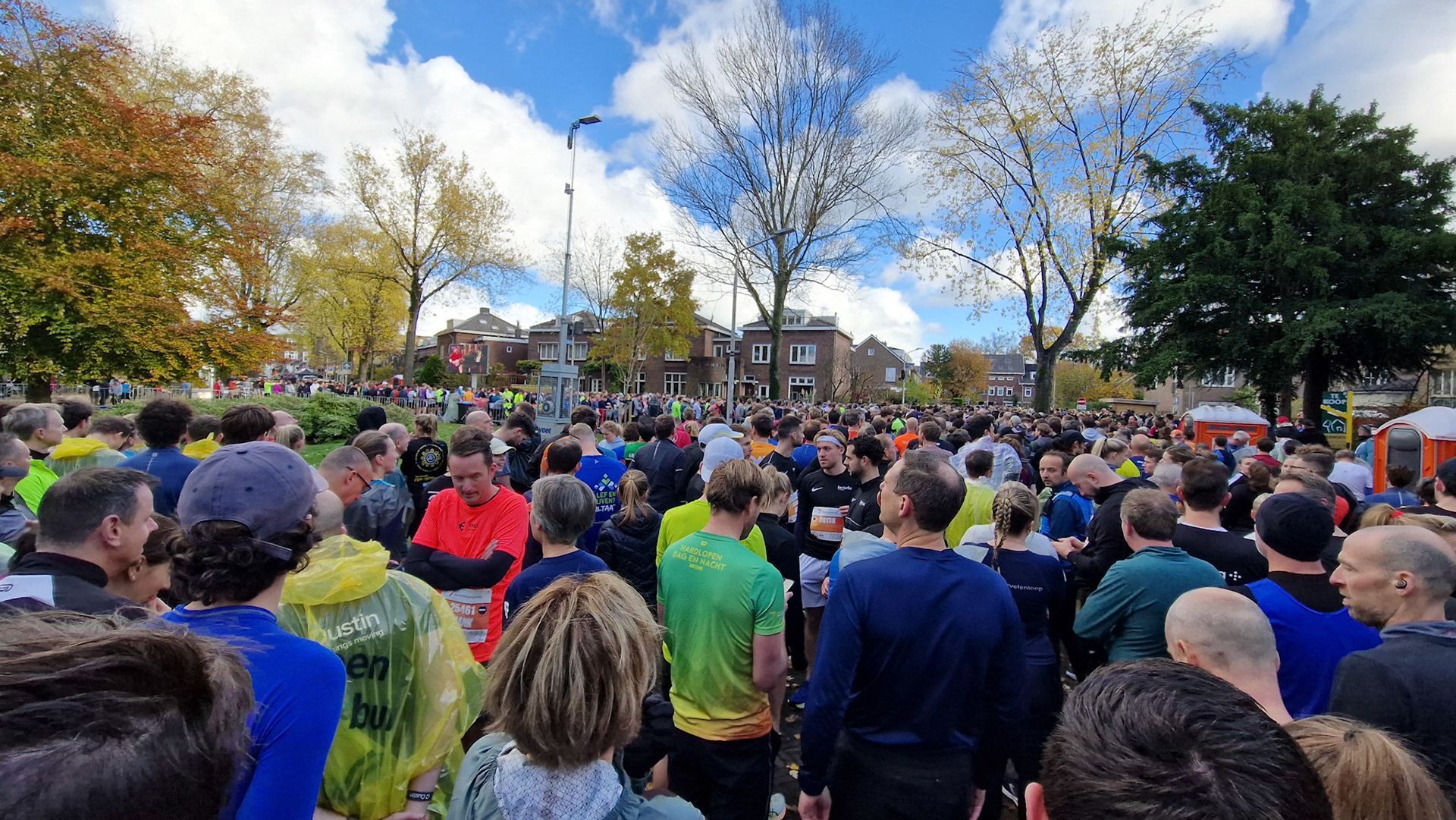 Druk bij de 7H start