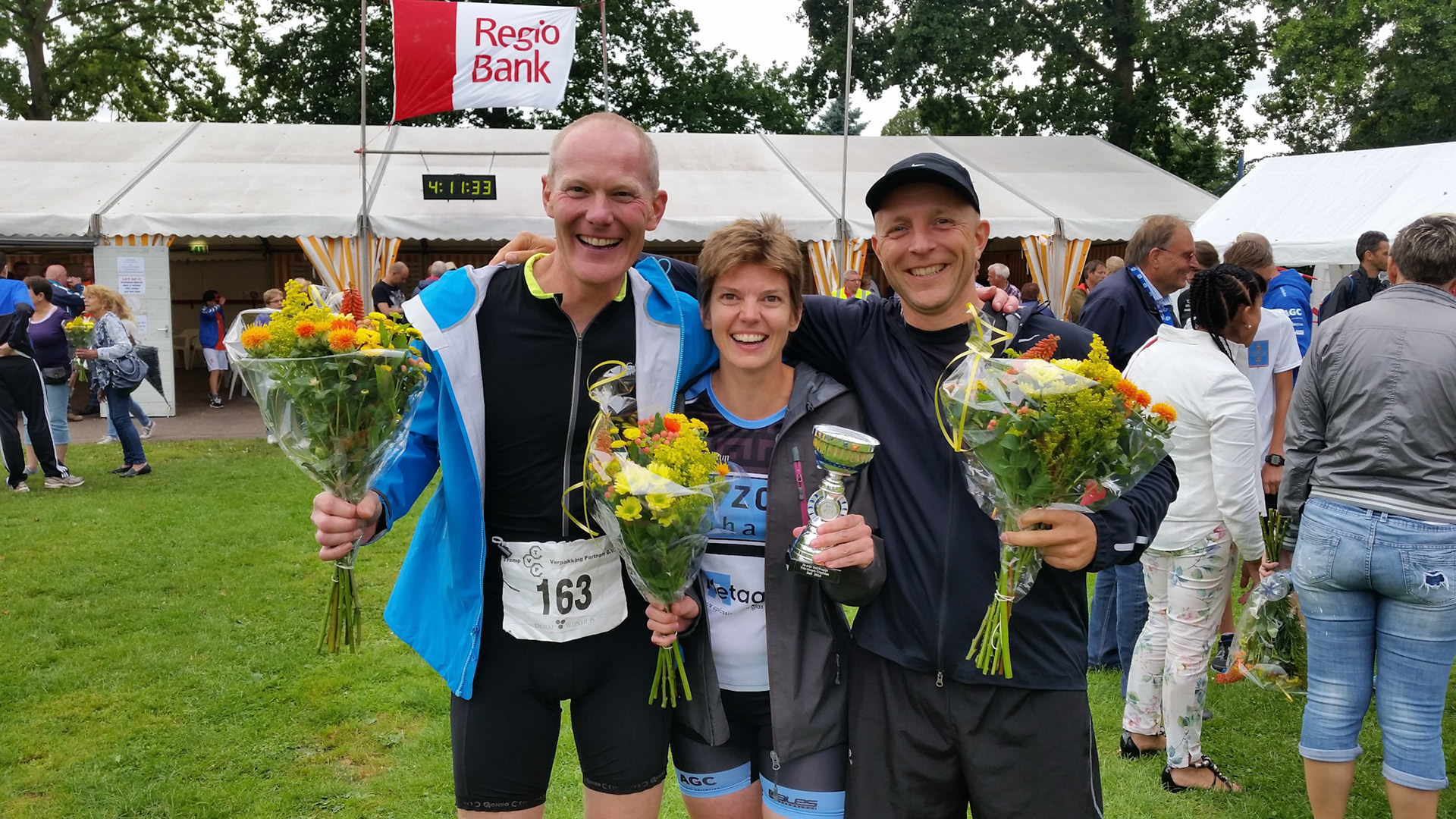 2e van Deil met triathlon team