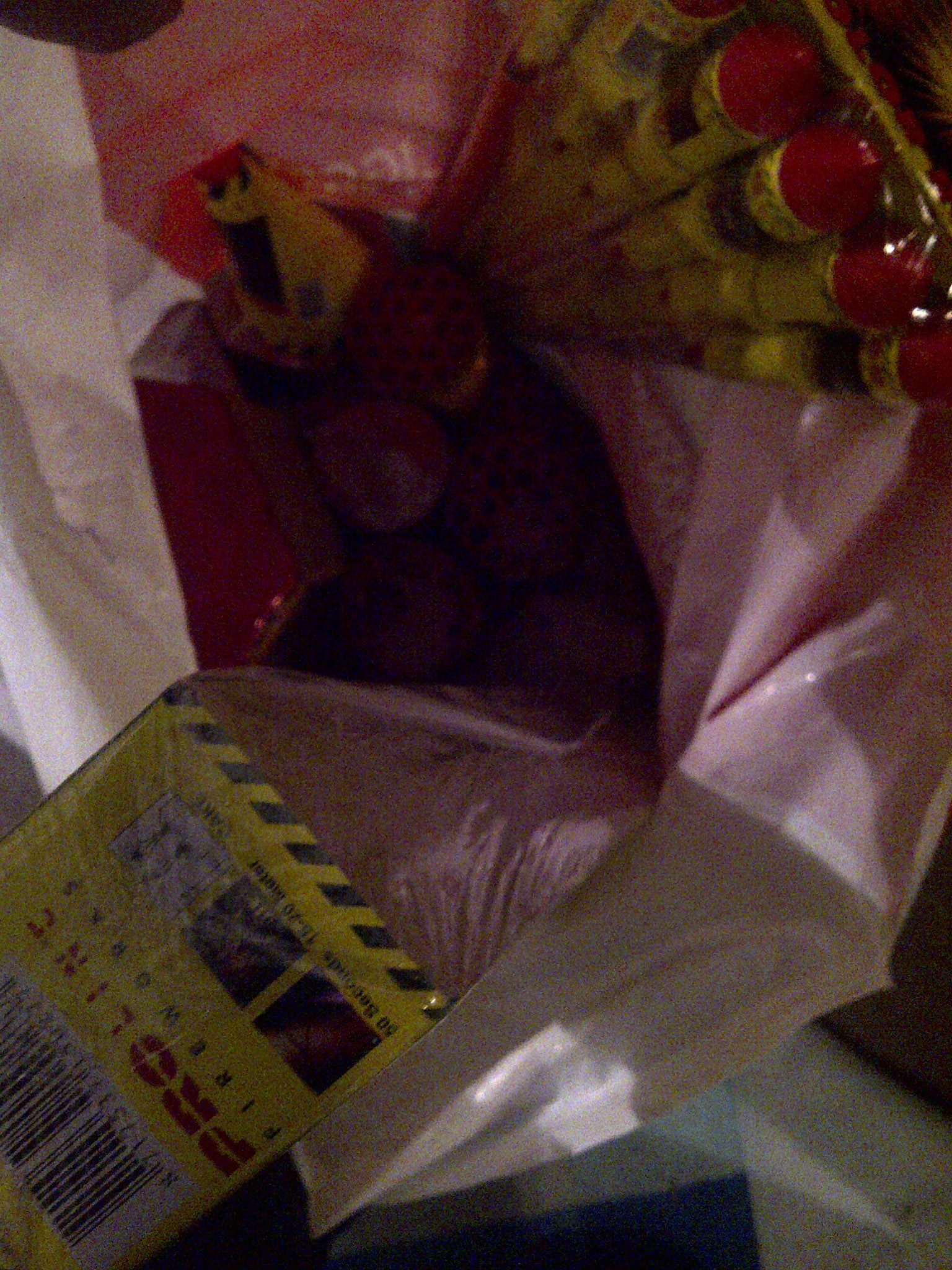 Way too much fireworks, hand selected by my two pyro-sons (7&9). Don't come near our house around midnight :-)