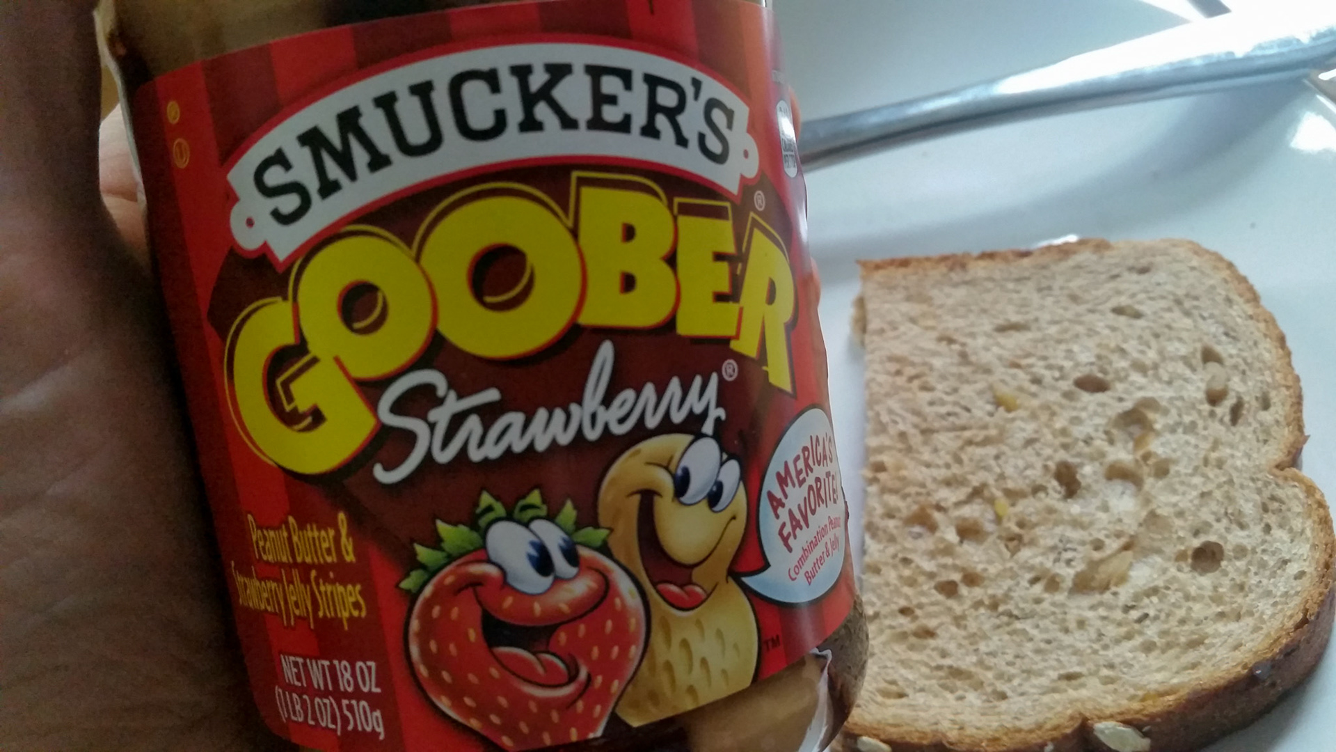 Peanut butter and jelly!