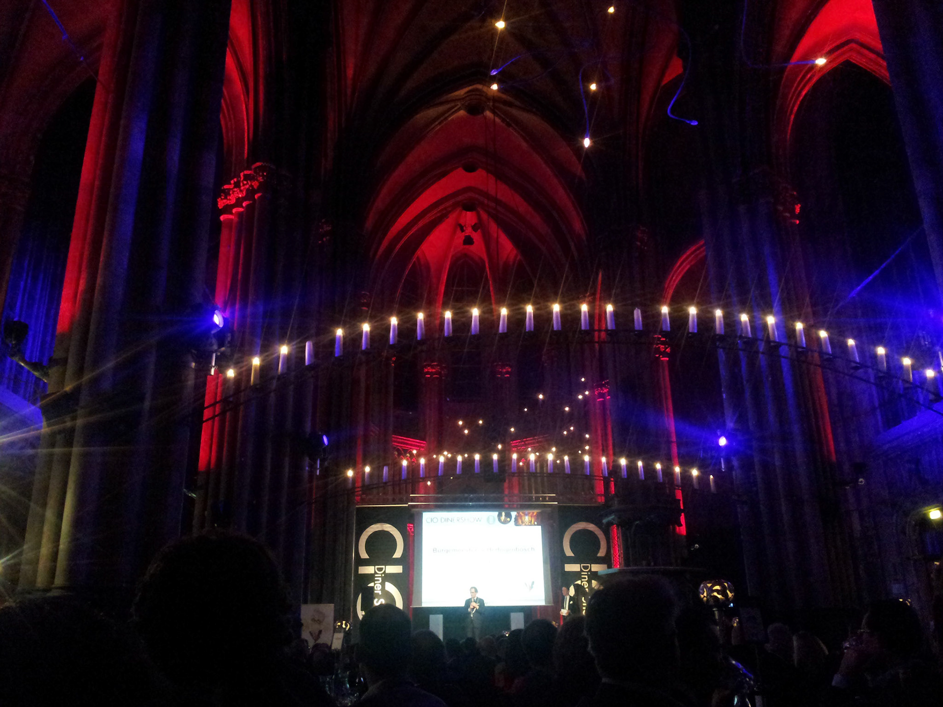 CIO awardshow in de Orangerie in Den Bosch