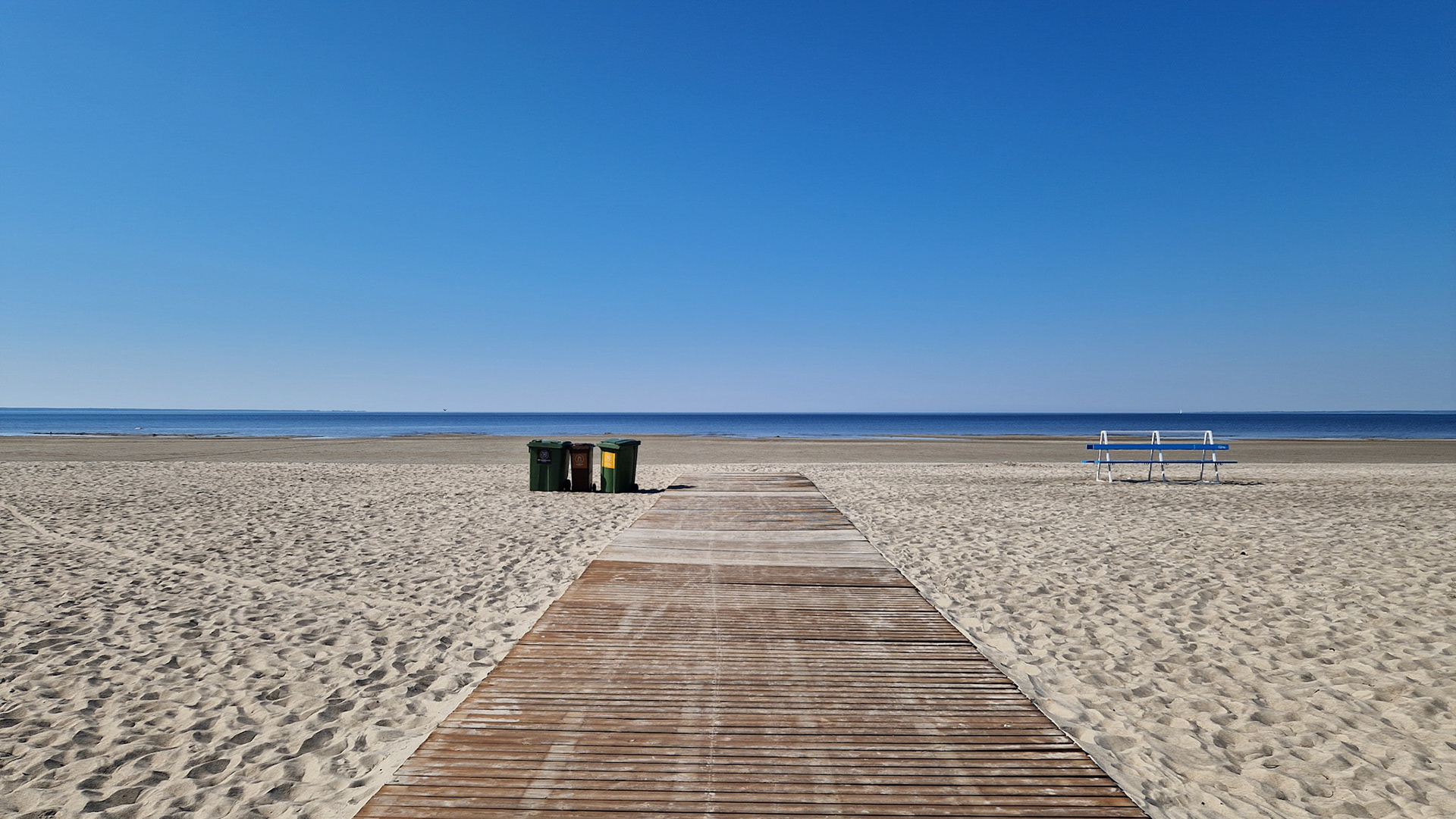 Monday morning beach