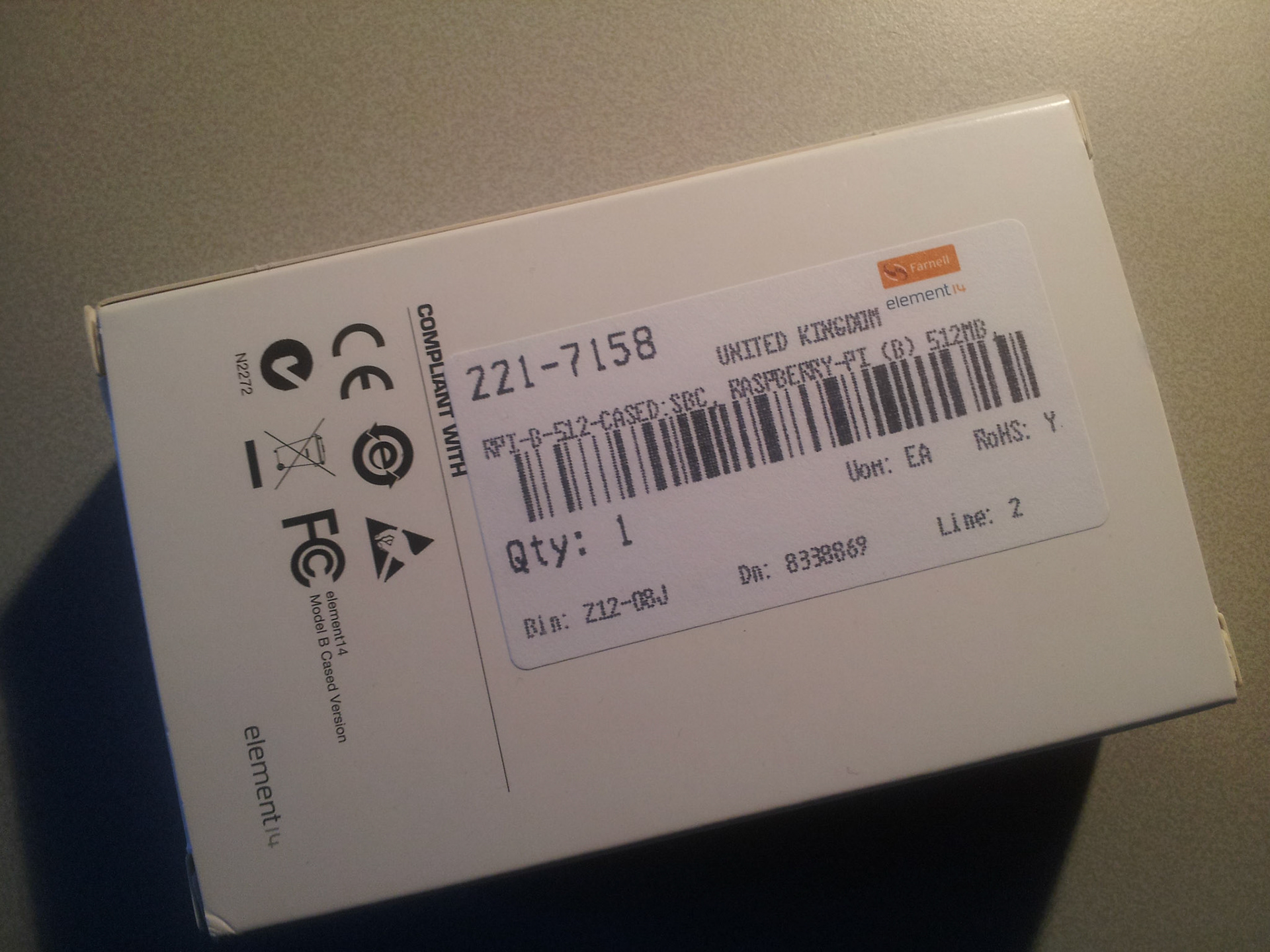 Het lijkt wel op een doosje medicijnen