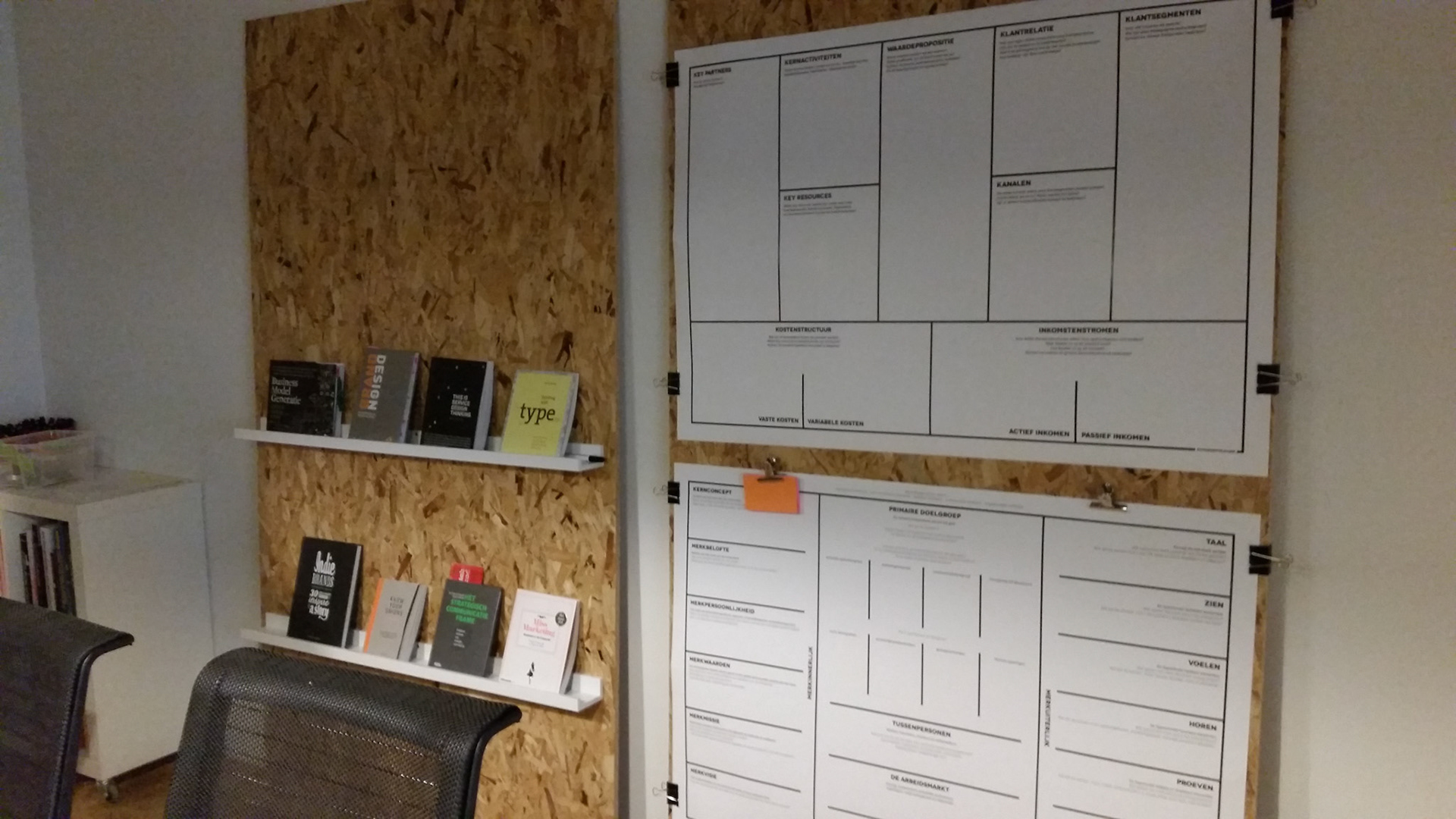Business Model Canvas met Lingefilm