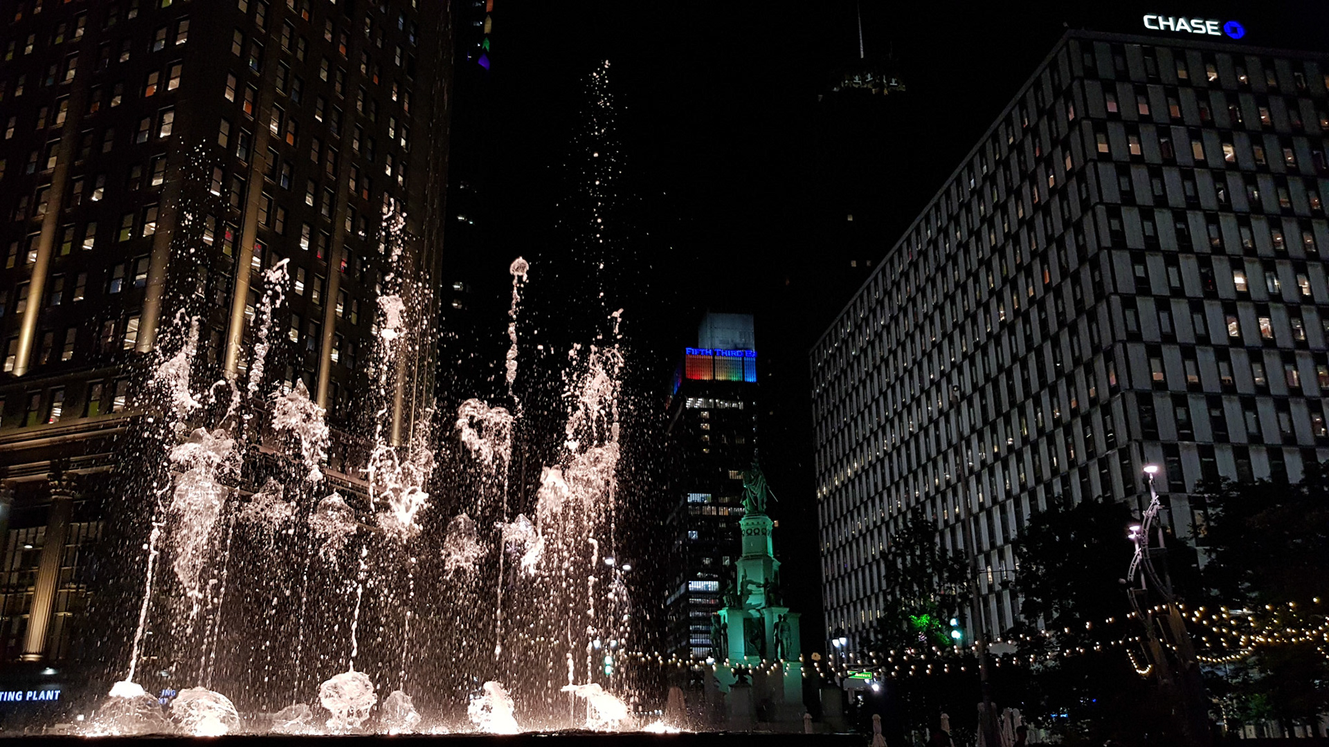 First night in Detroit