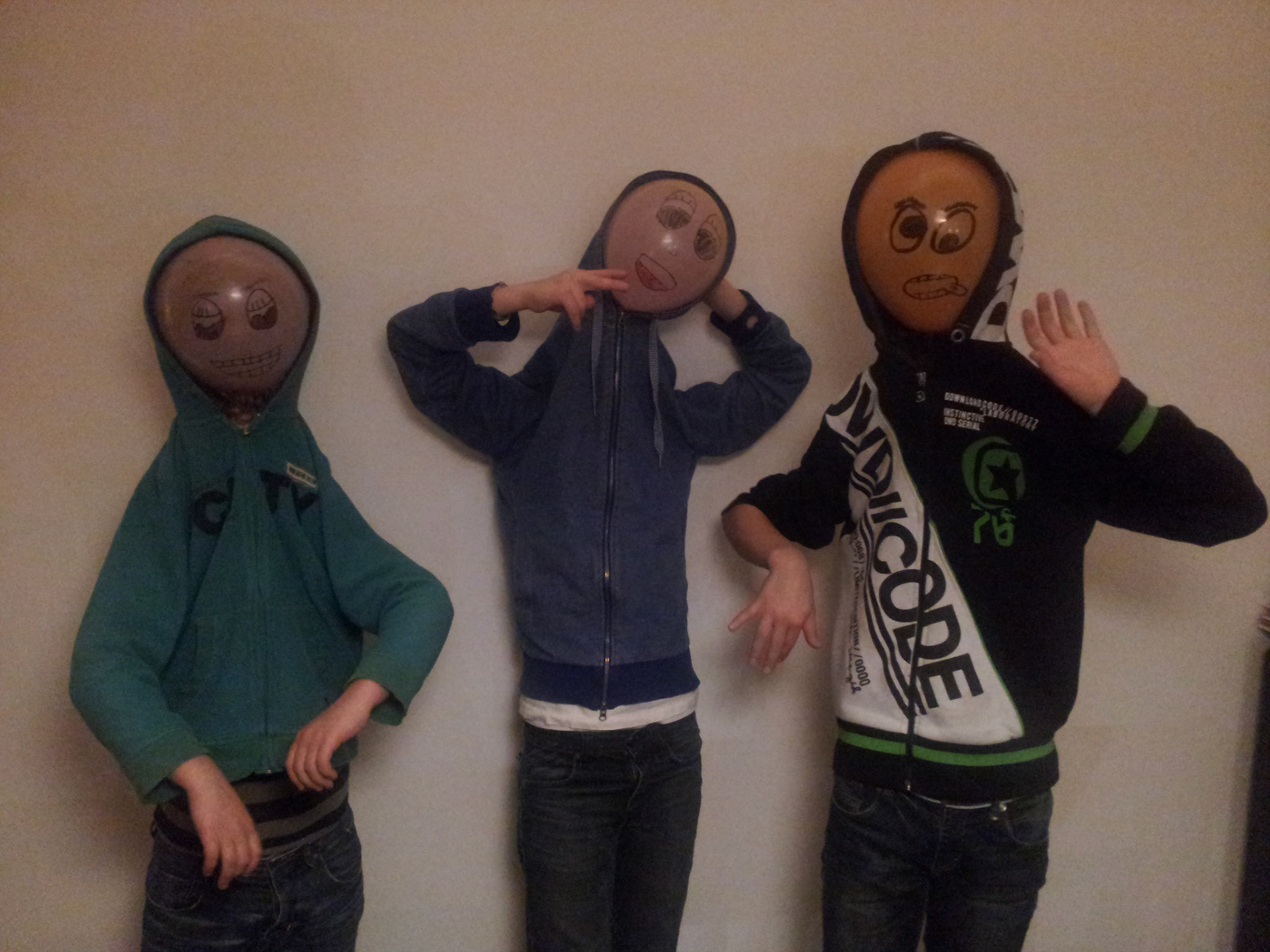 The Hollow Head Hoodies